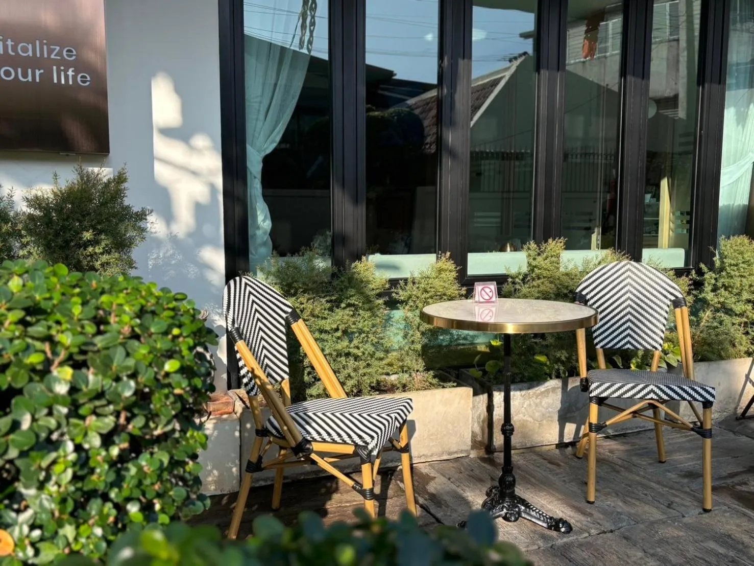 Garden in Patra Phrasing Boutique Hotel