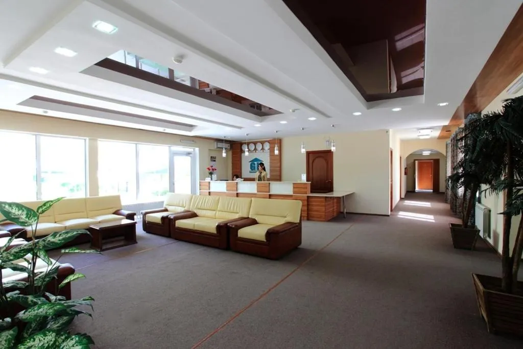 Lobby or reception in Green Hotel