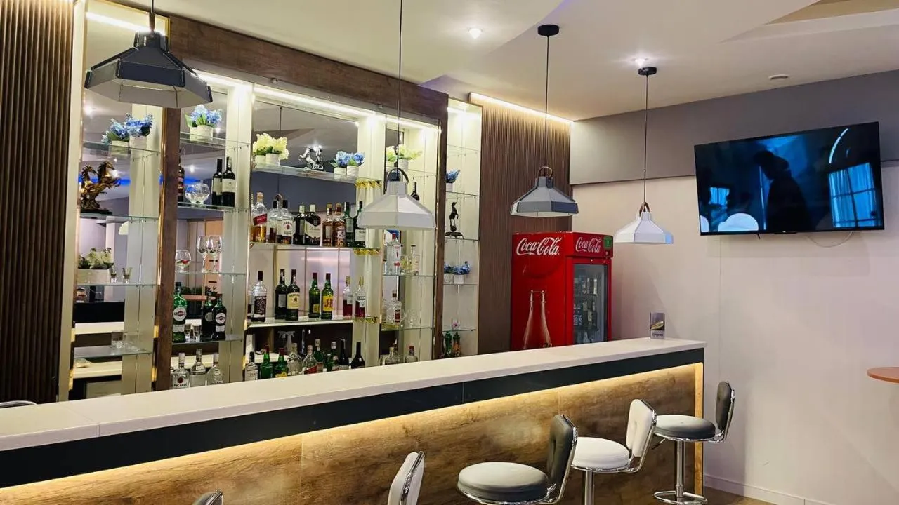 Lounge or bar in Tengri Hotel