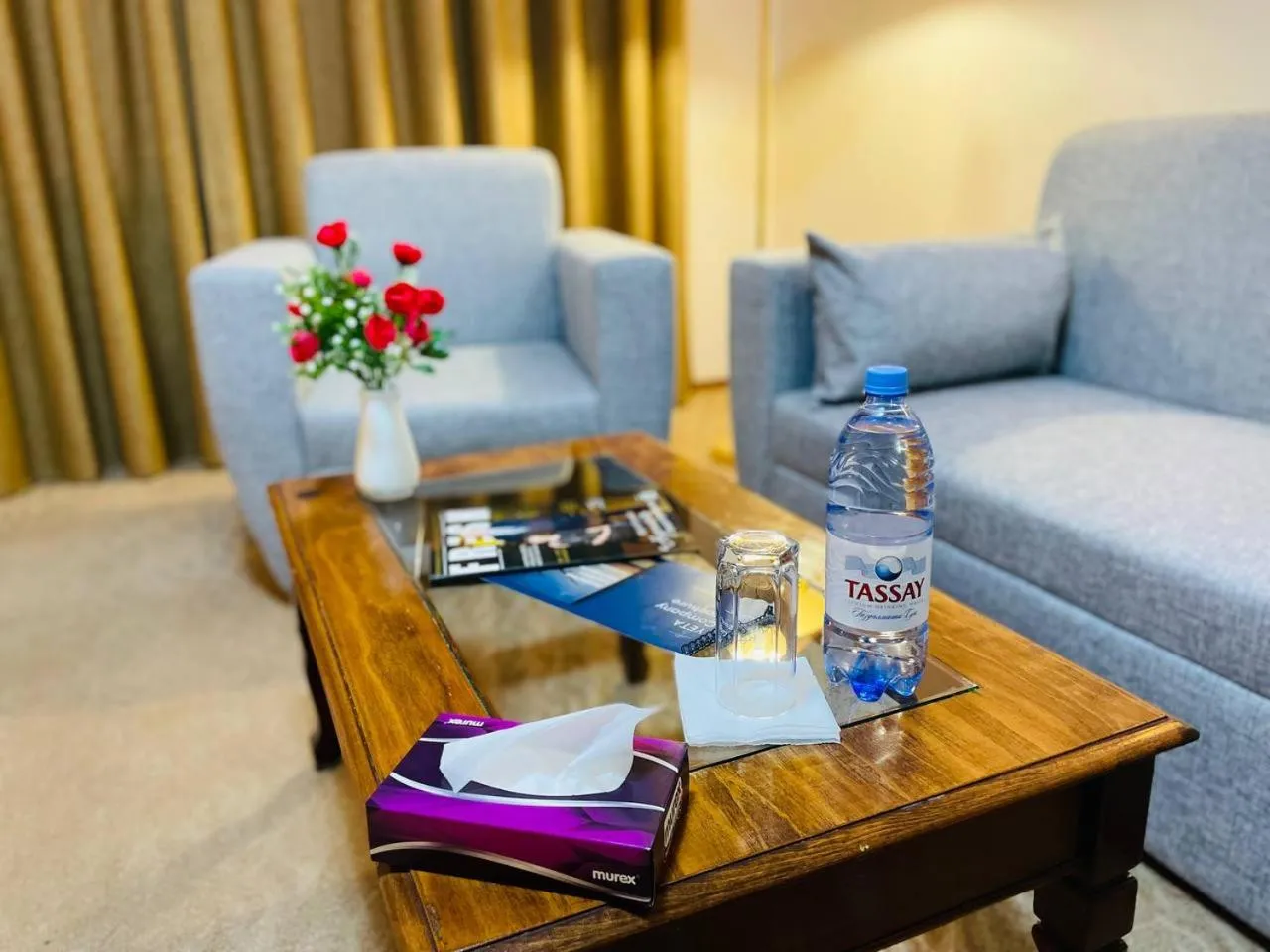 Living room in Tengri Hotel