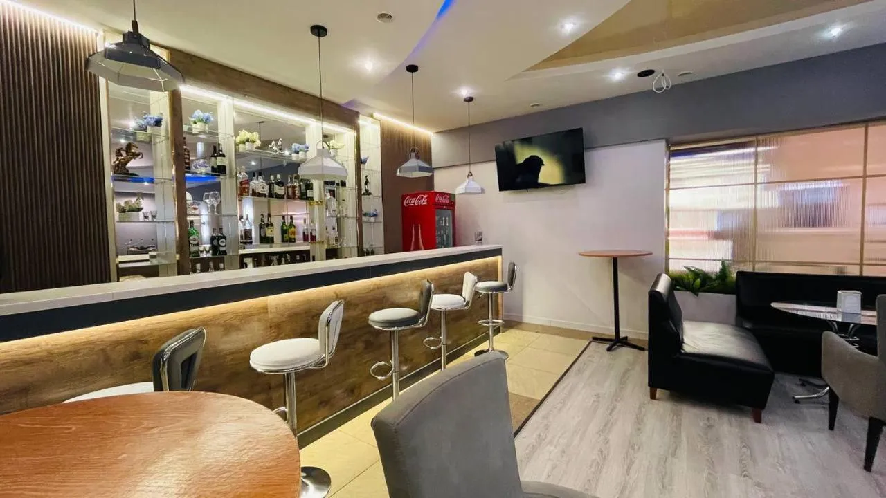 Lounge or bar in Tengri Hotel