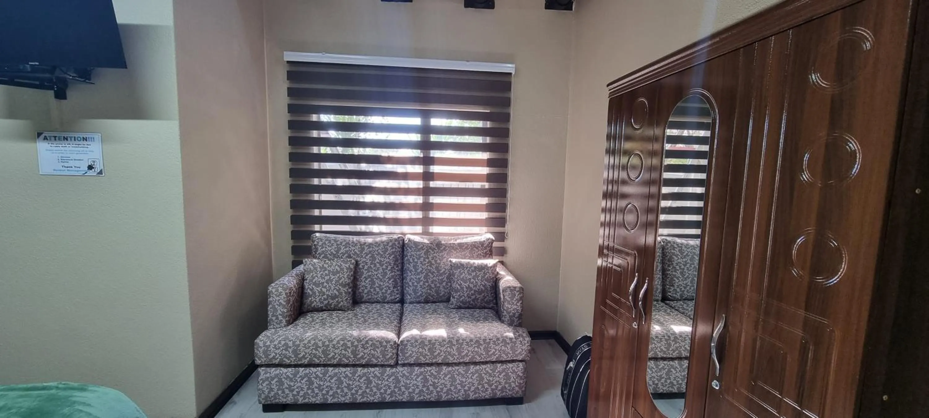Seating area in Heimat Guesthouse