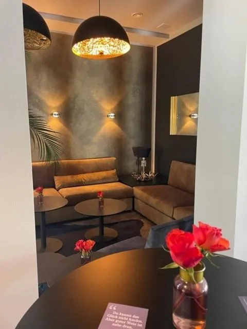 Seating area in Designhotel Rosenbohm