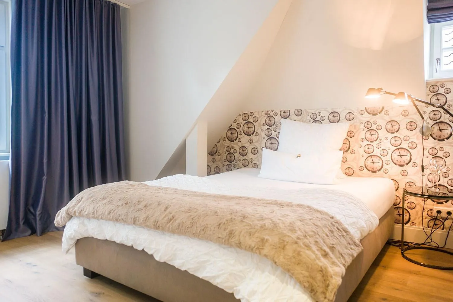 Bed in Designhotel Rosenbohm