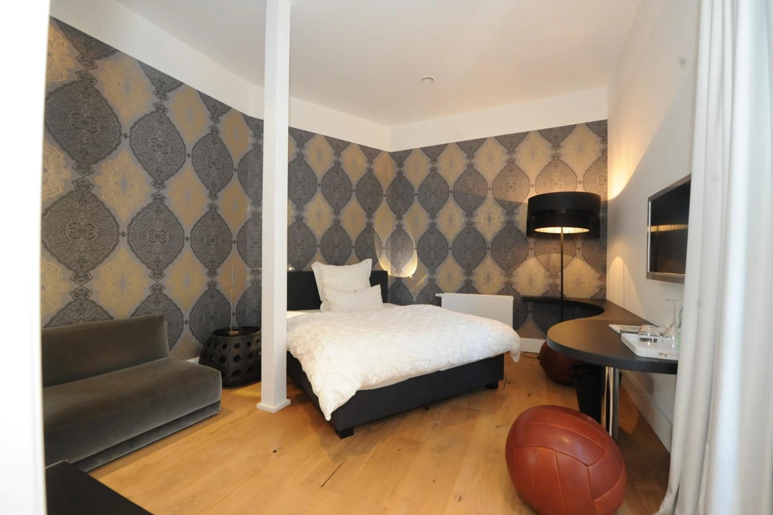 Bedroom, Bed in Designhotel Rosenbohm