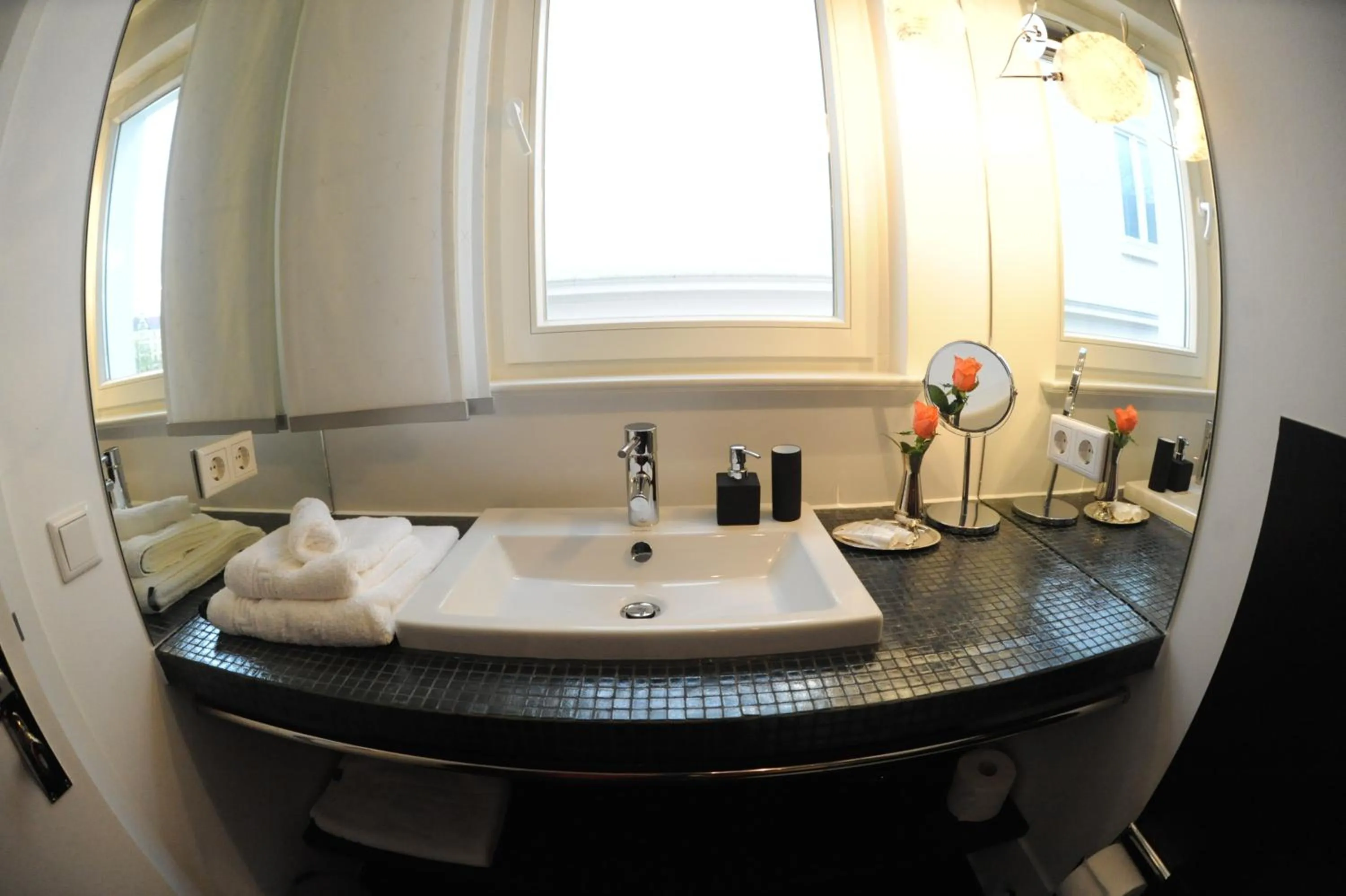 Bathroom in Designhotel Rosenbohm