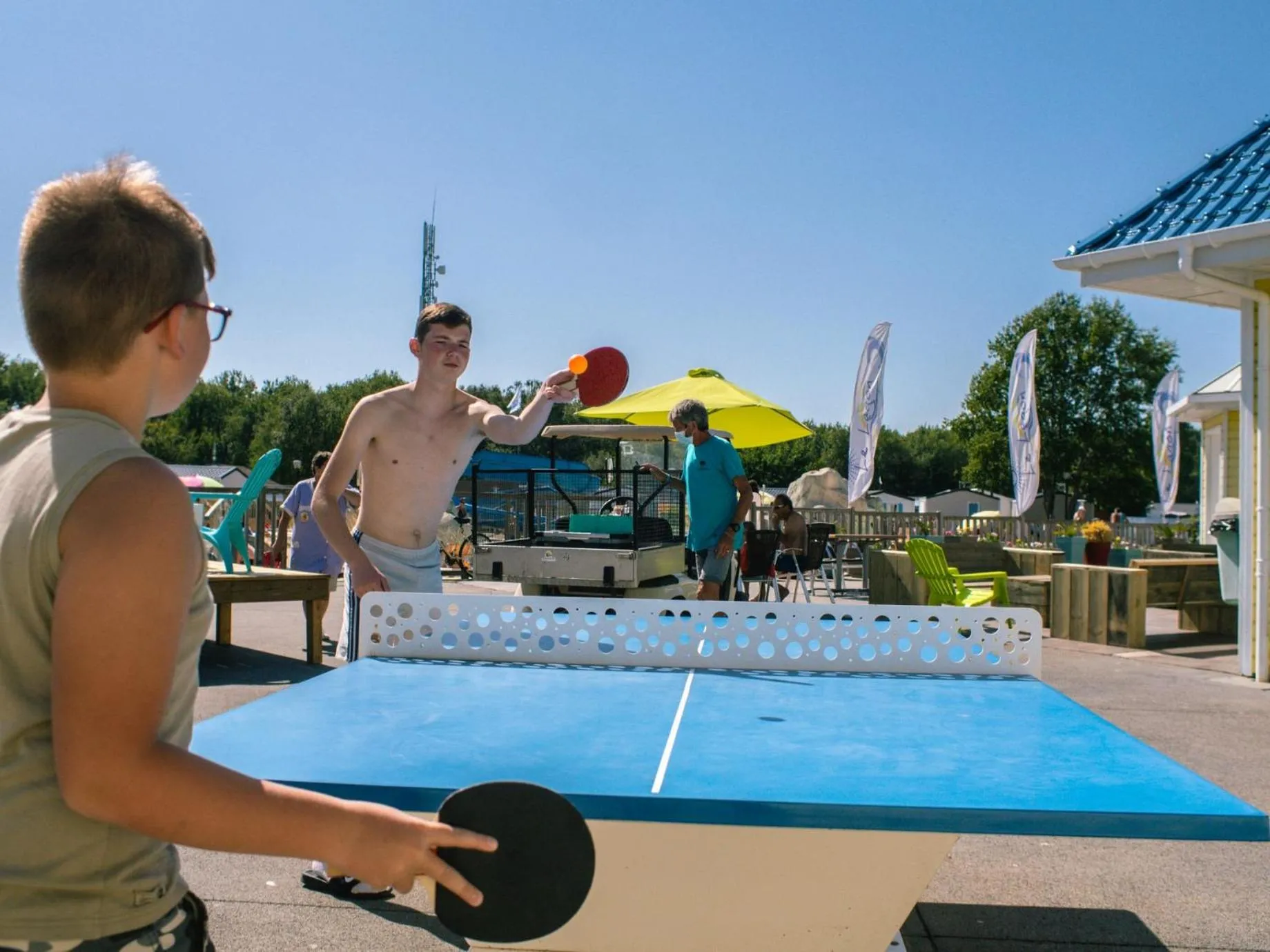 Camping Les Jardins de la Mer
