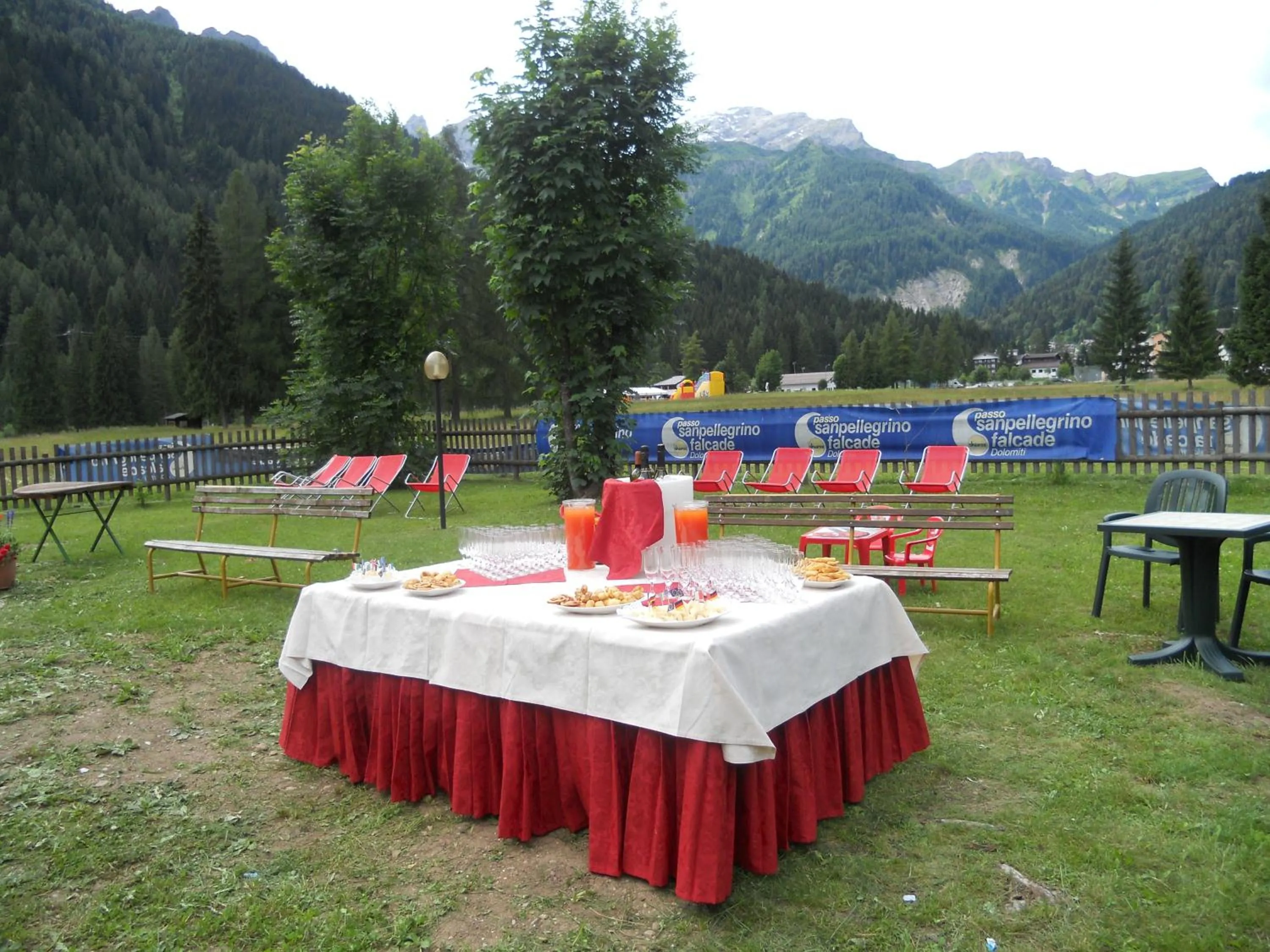 Garden in Hotel Stella Alpina