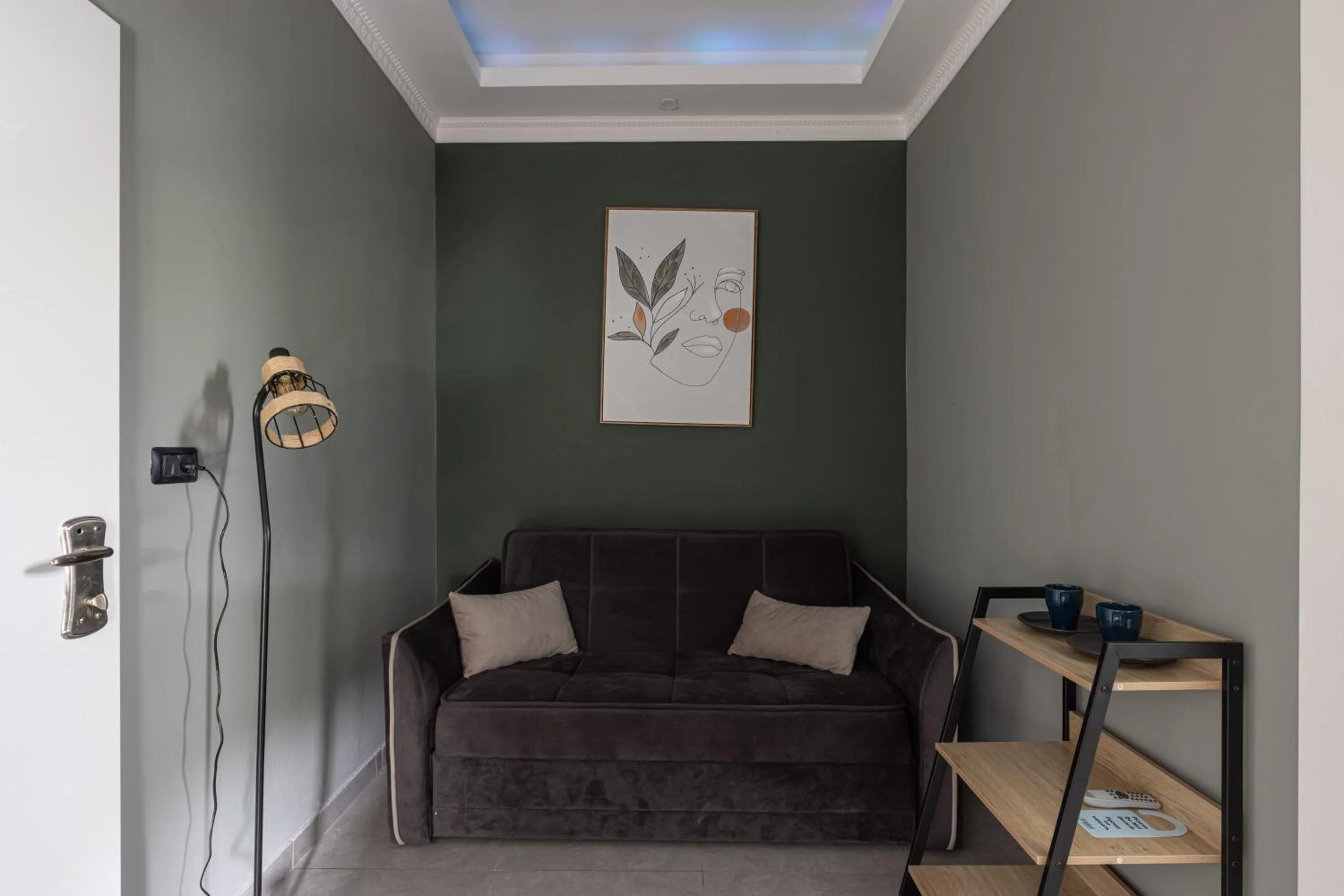 Seating area in Residence Suites BY RAPHAEL HOTELS