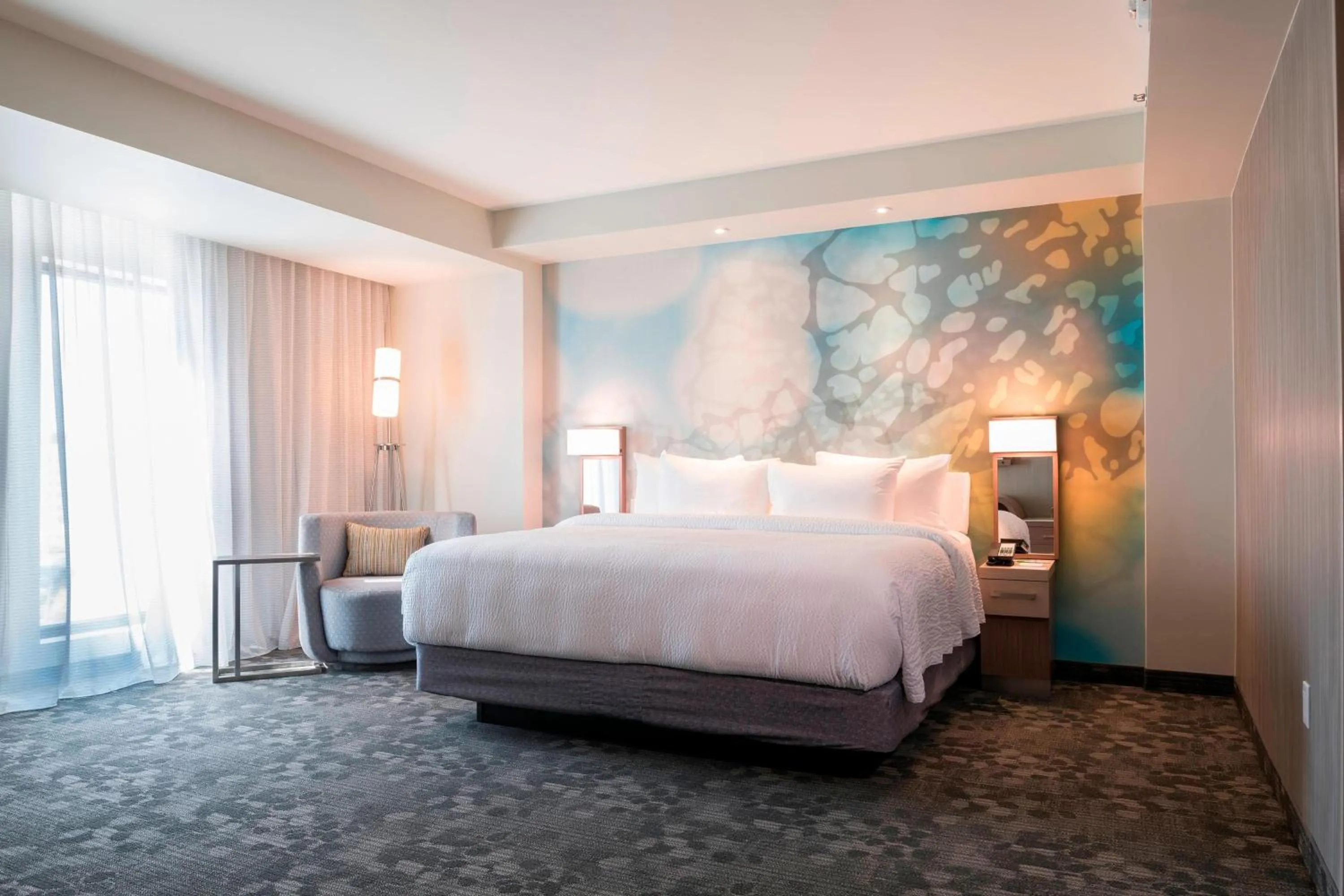 Photo of the whole room, Bed in Courtyard by Marriott Ciudad Juarez