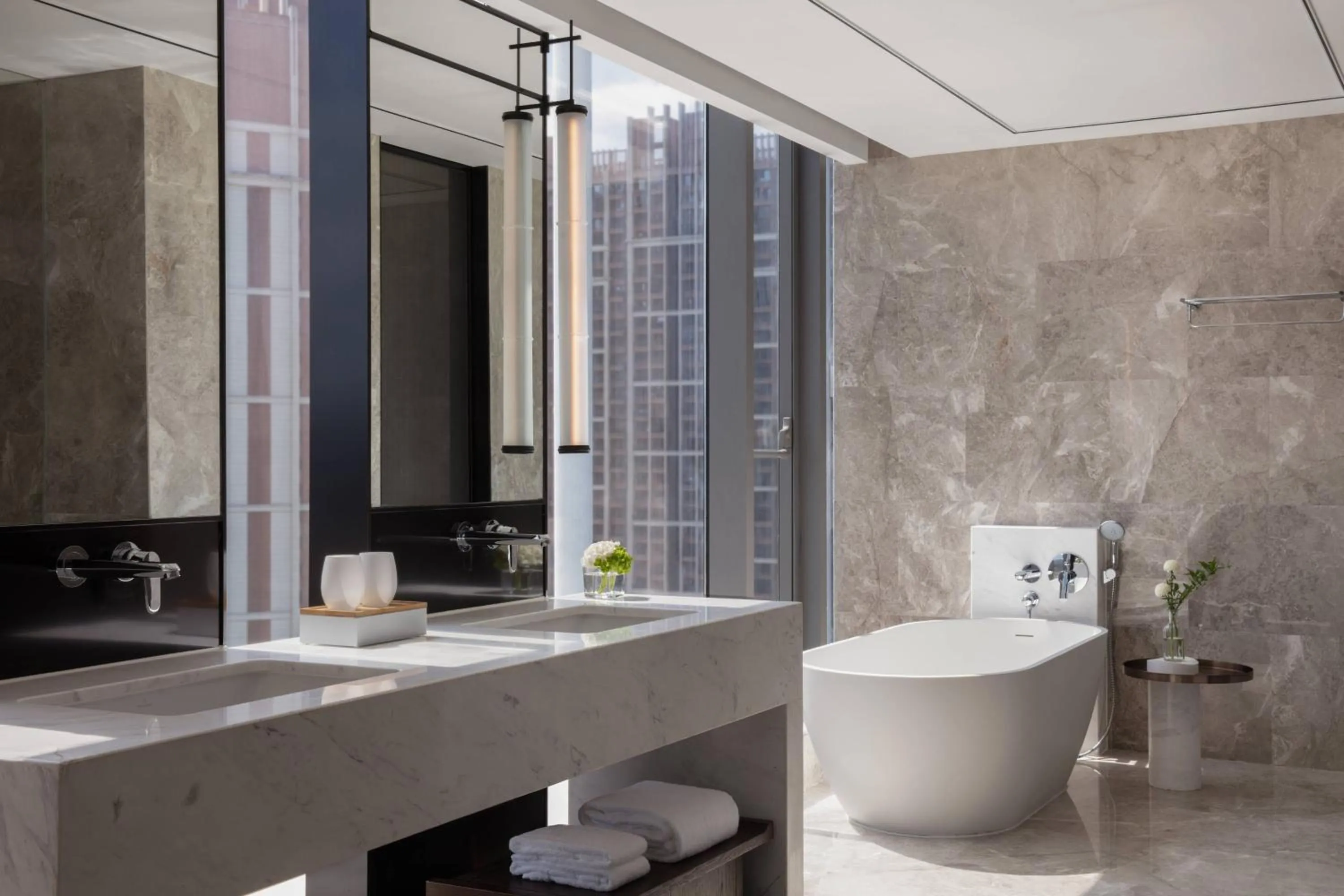 Bathroom in Hangzhou Marriott Hotel Lin'an