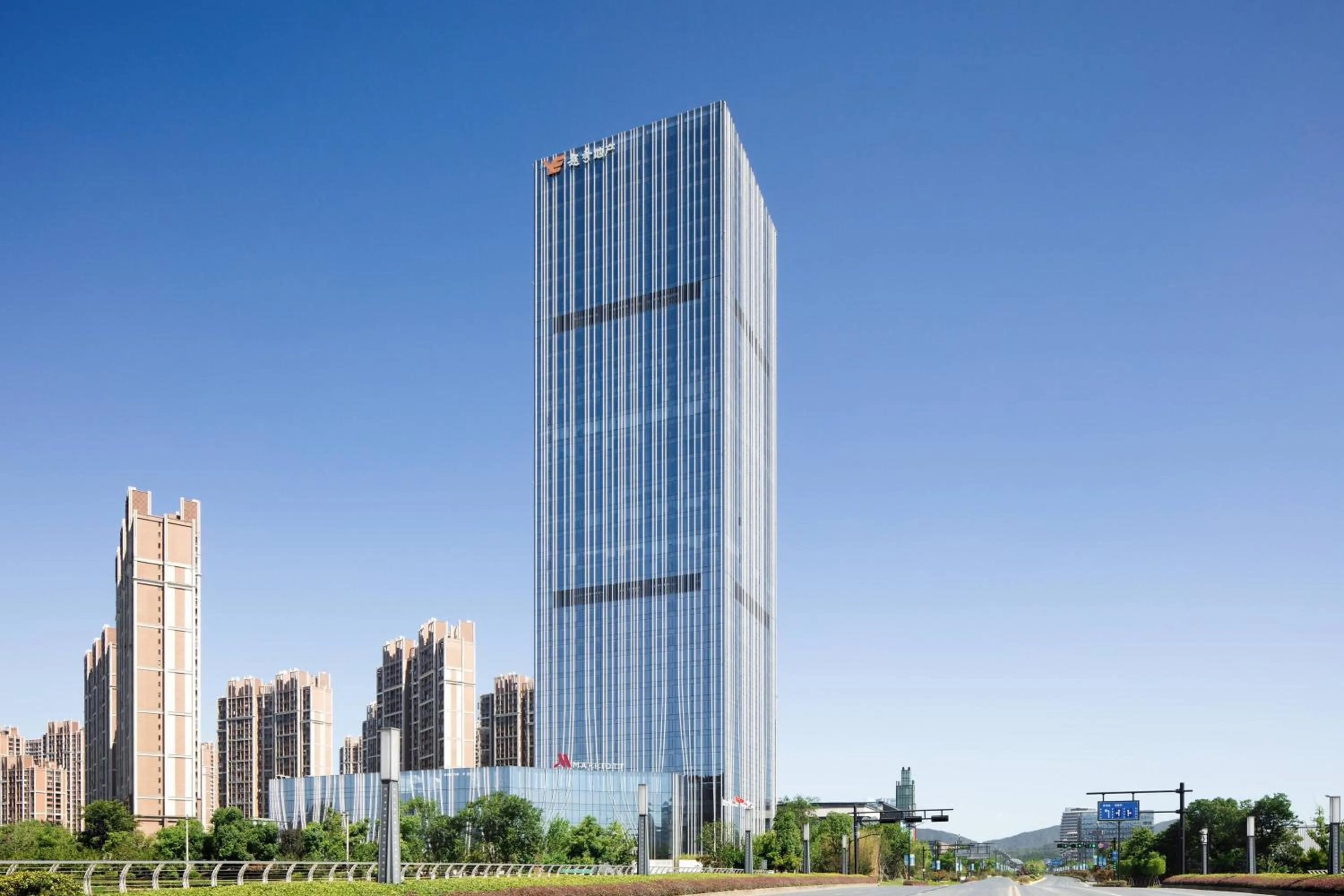 Property building in Hangzhou Marriott Hotel Lin'an