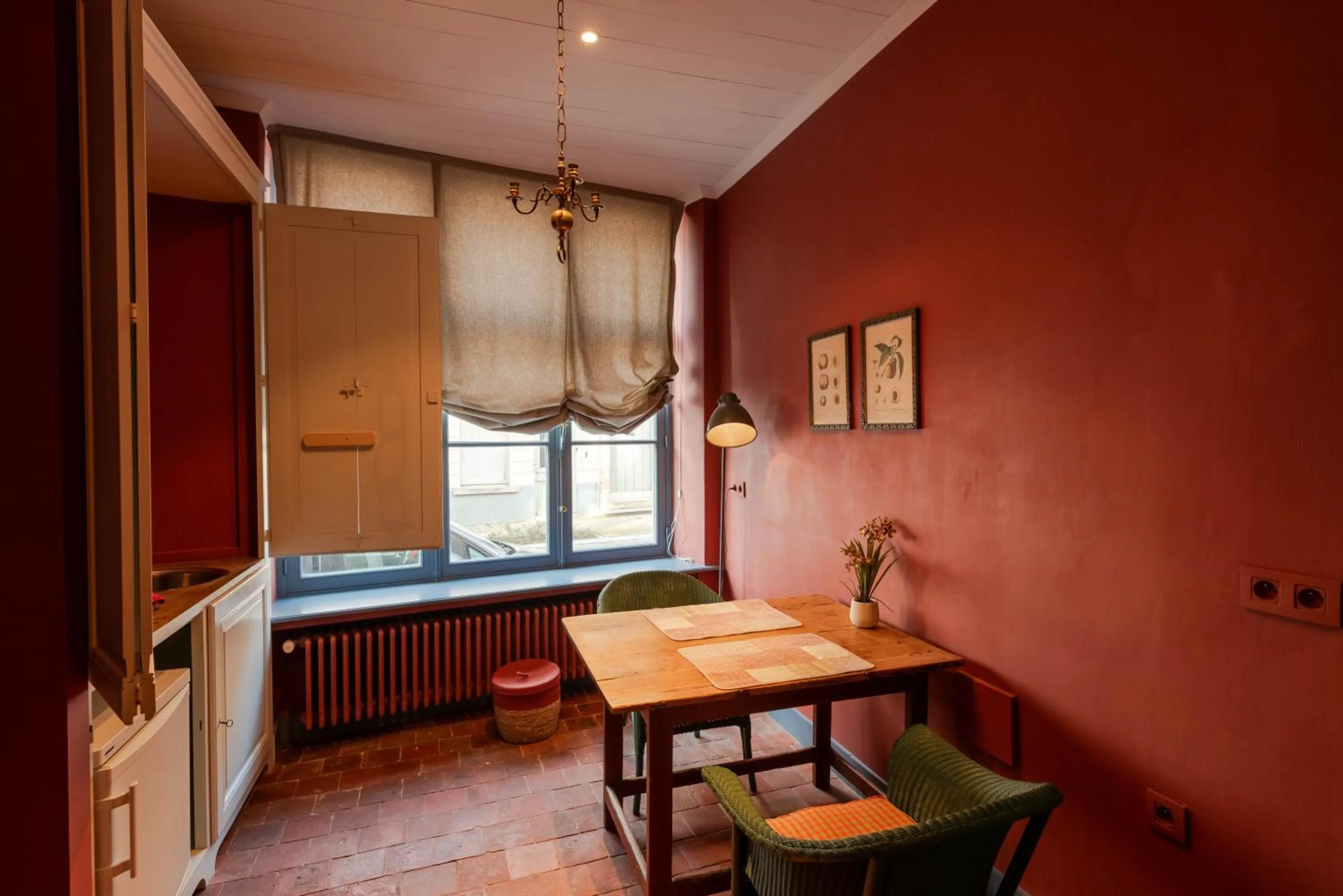 Kitchen or kitchenette in B&B De Corenbloem Luxury Guesthouse - Adults Only