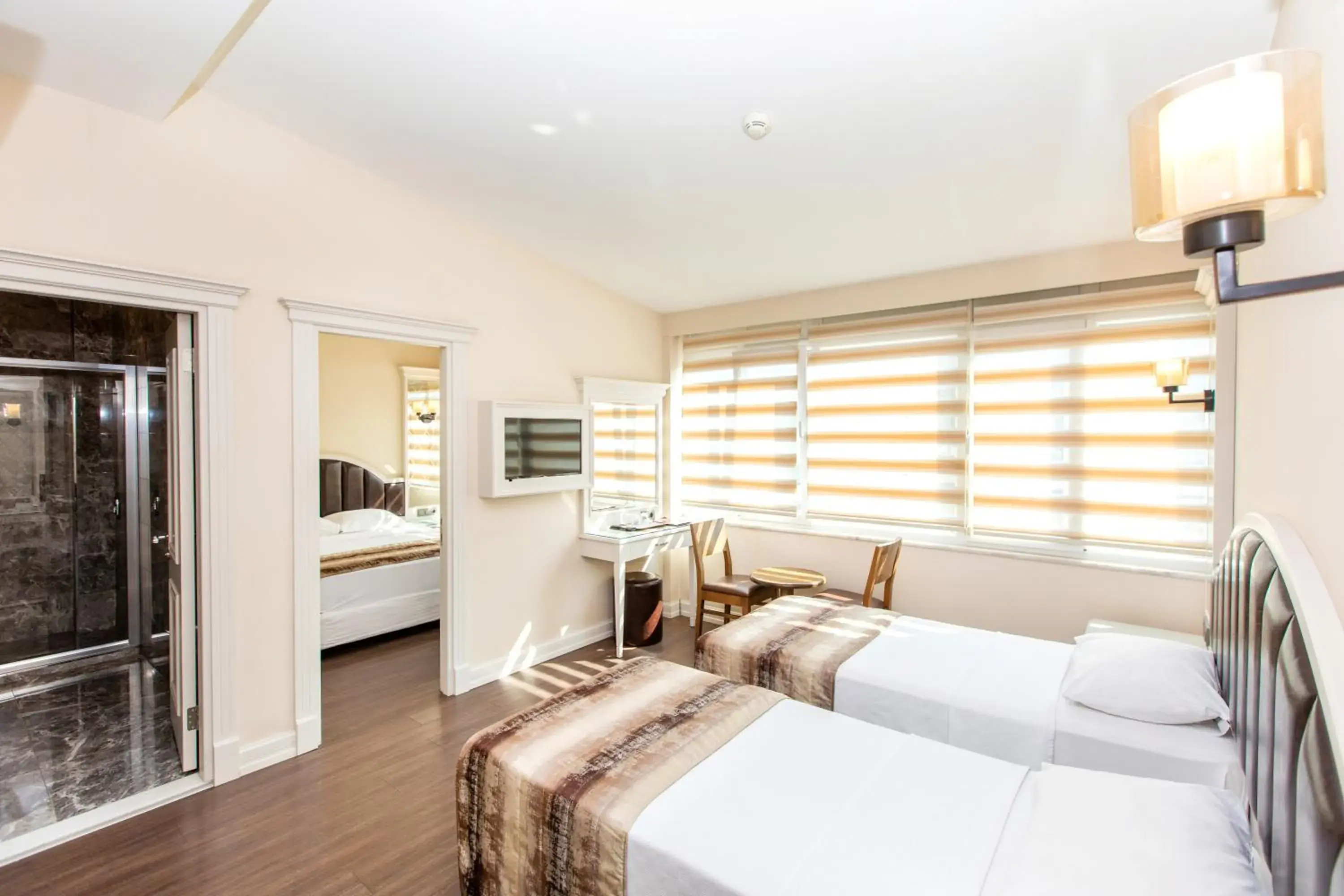 Bed in Baron Hotel & Spa Bed in Baron Hotel & Spa