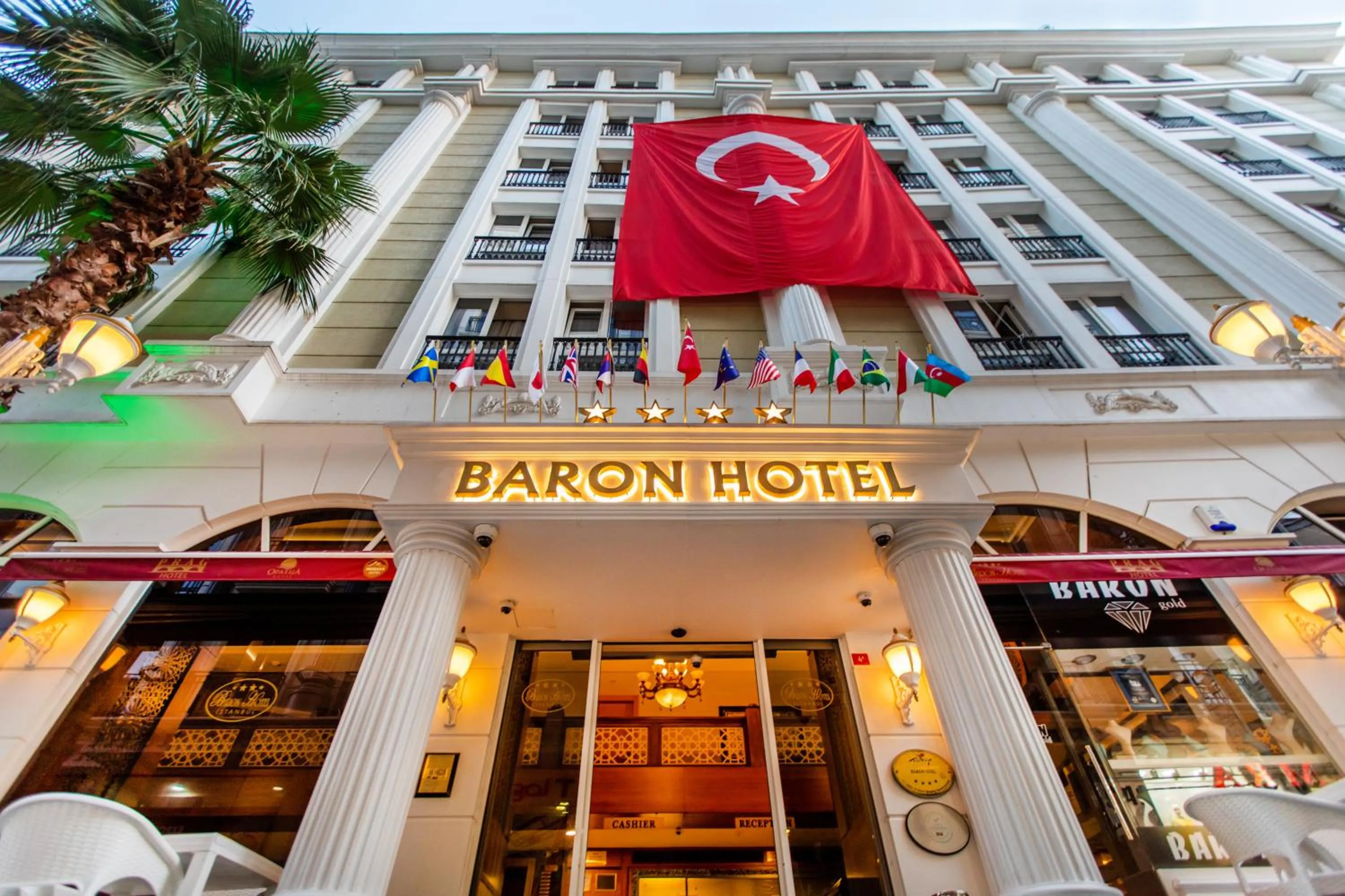 Property building in Baron Hotel & Spa