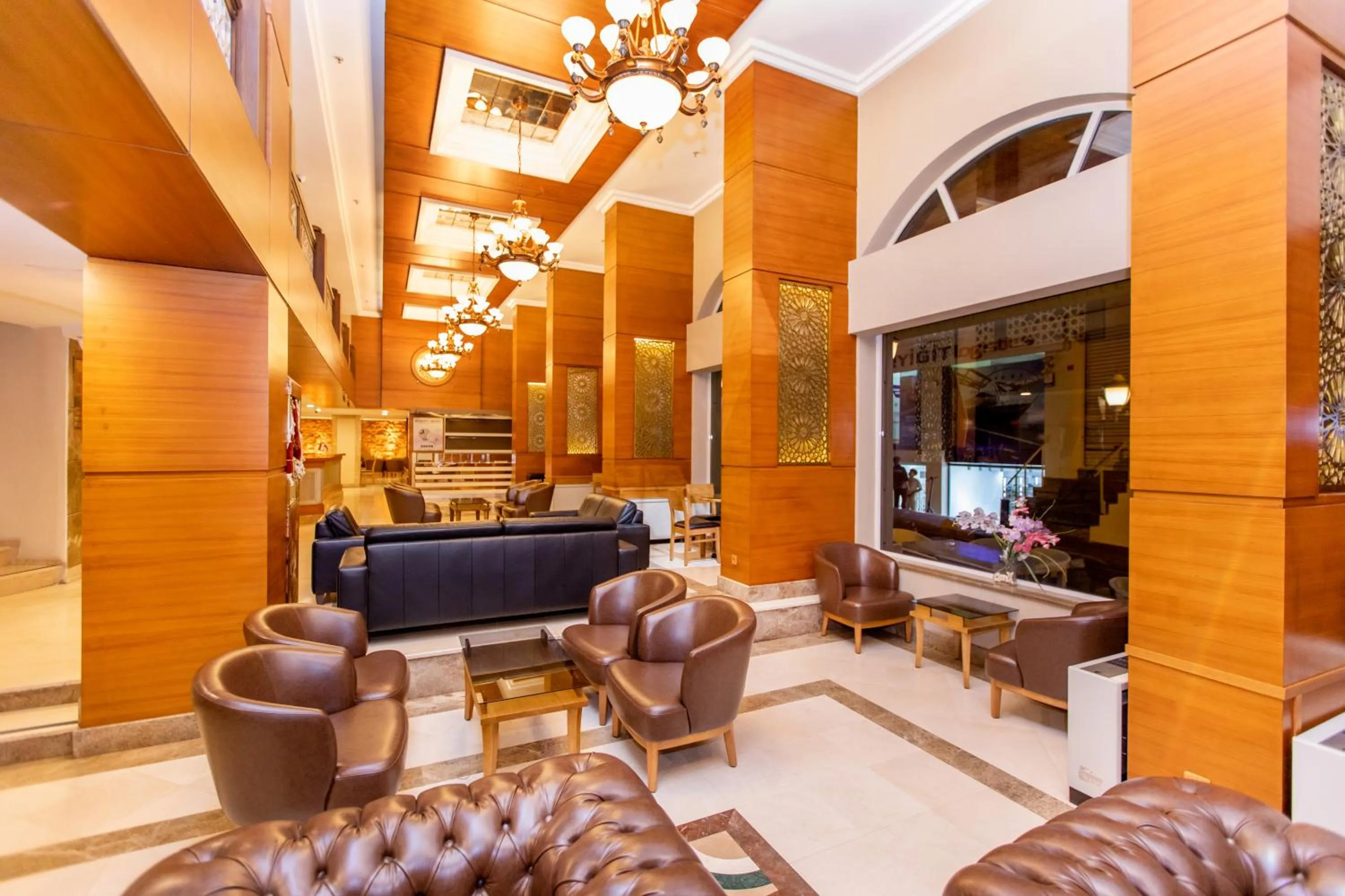 Lobby or reception in Baron Hotel & Spa