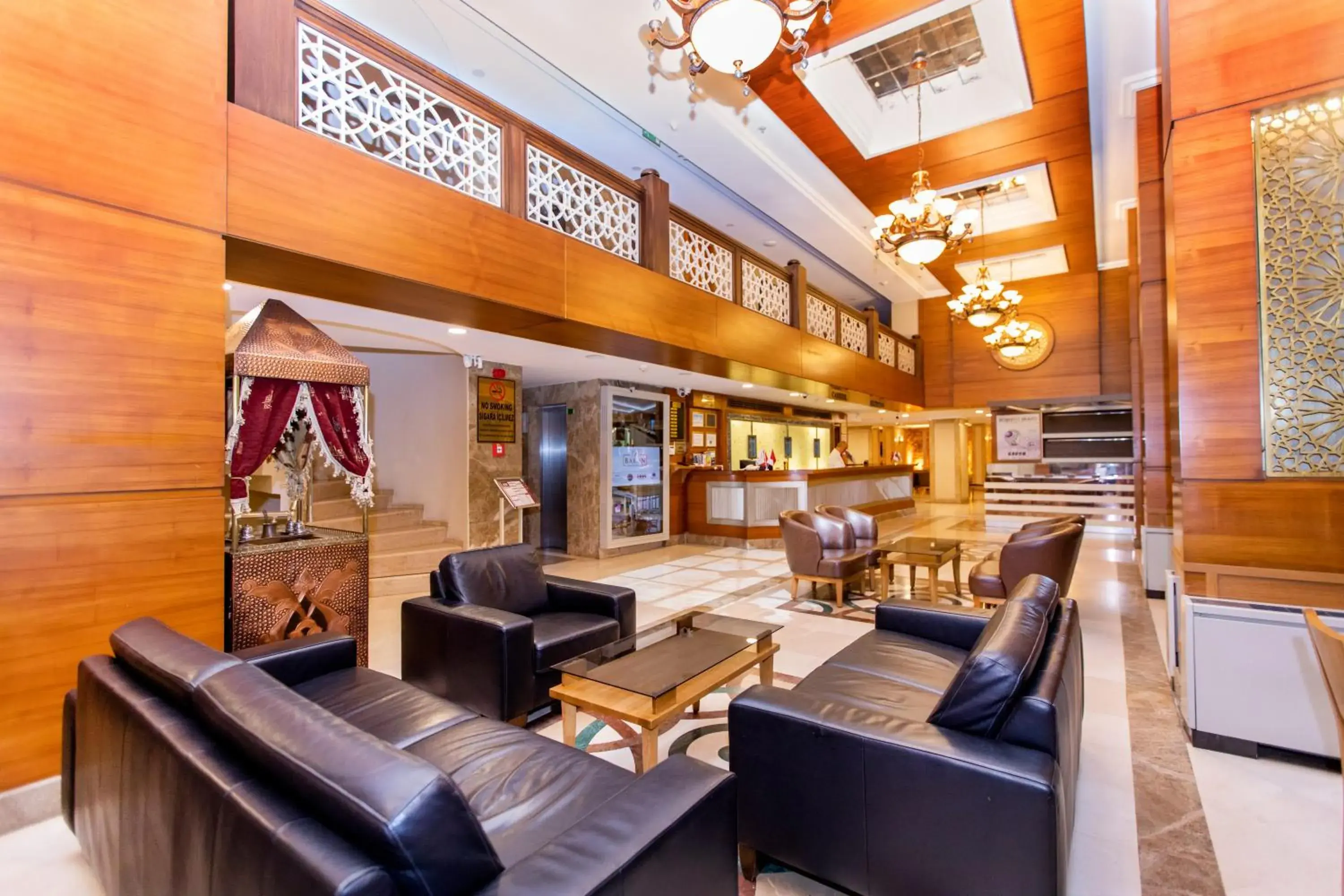 Lobby or reception in Baron Hotel & Spa Lobby or reception in Baron Hotel & Spa