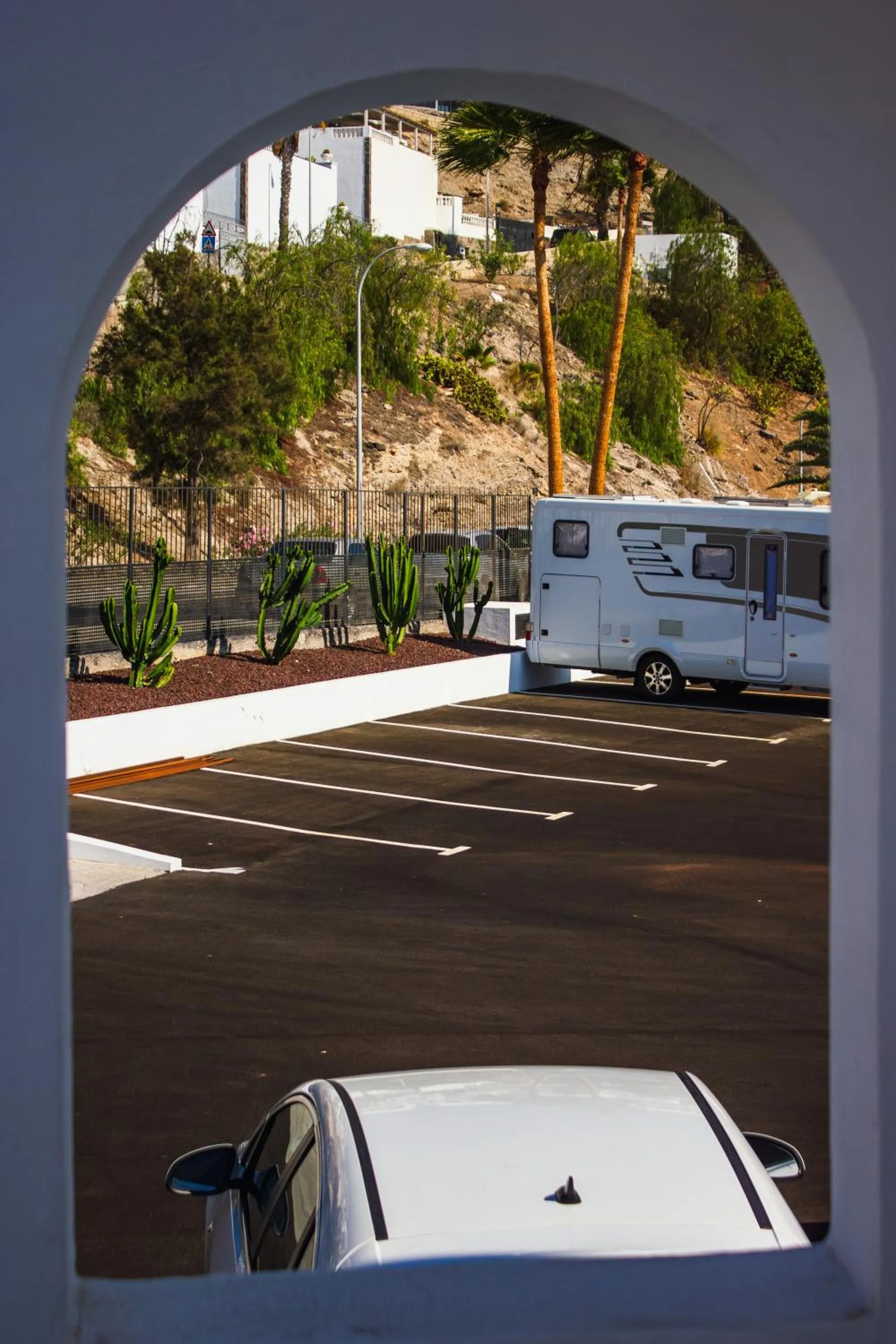 Parking in Costa Adeje Garden Aparthotel