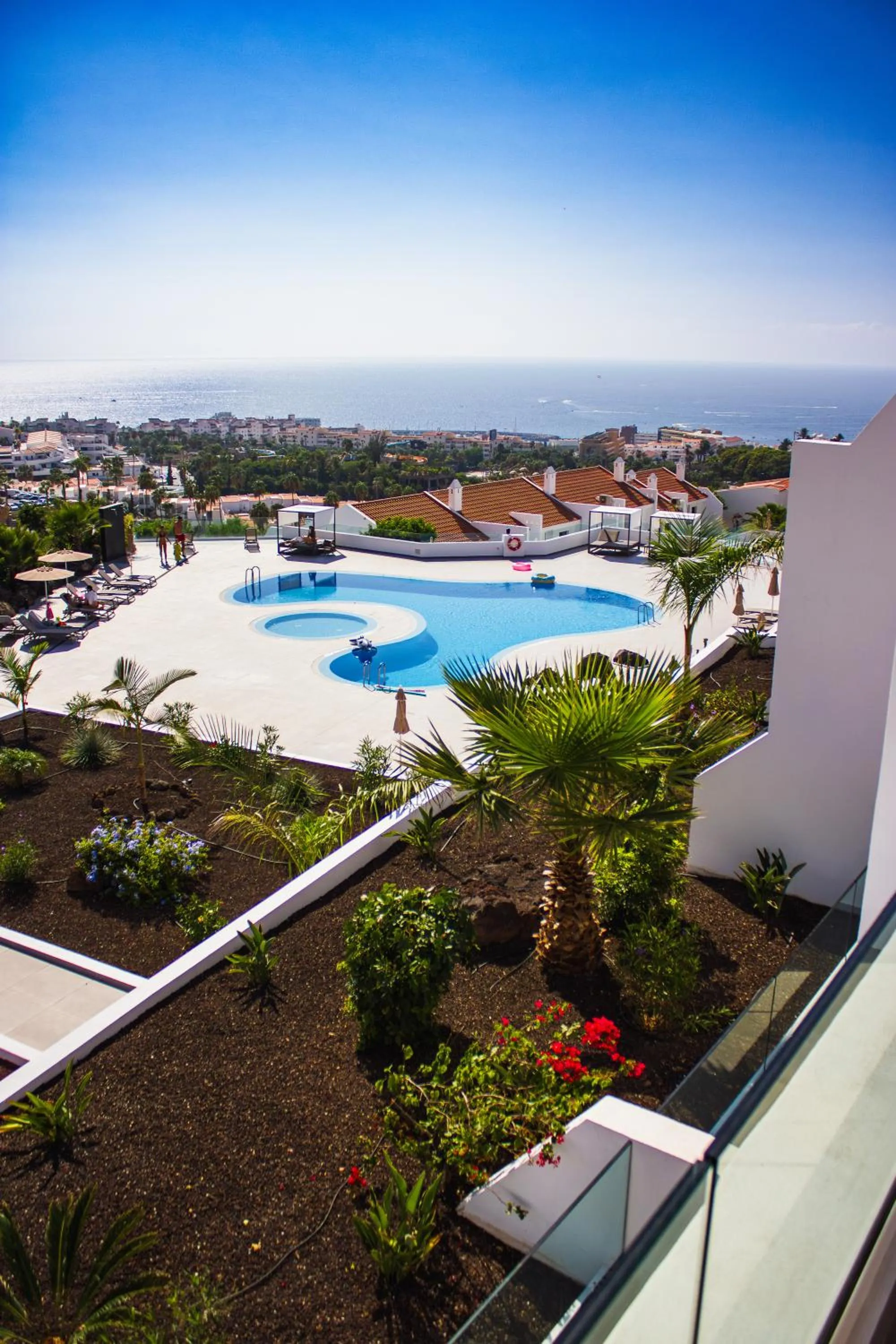Pool view in Costa Adeje Garden Aparthotel