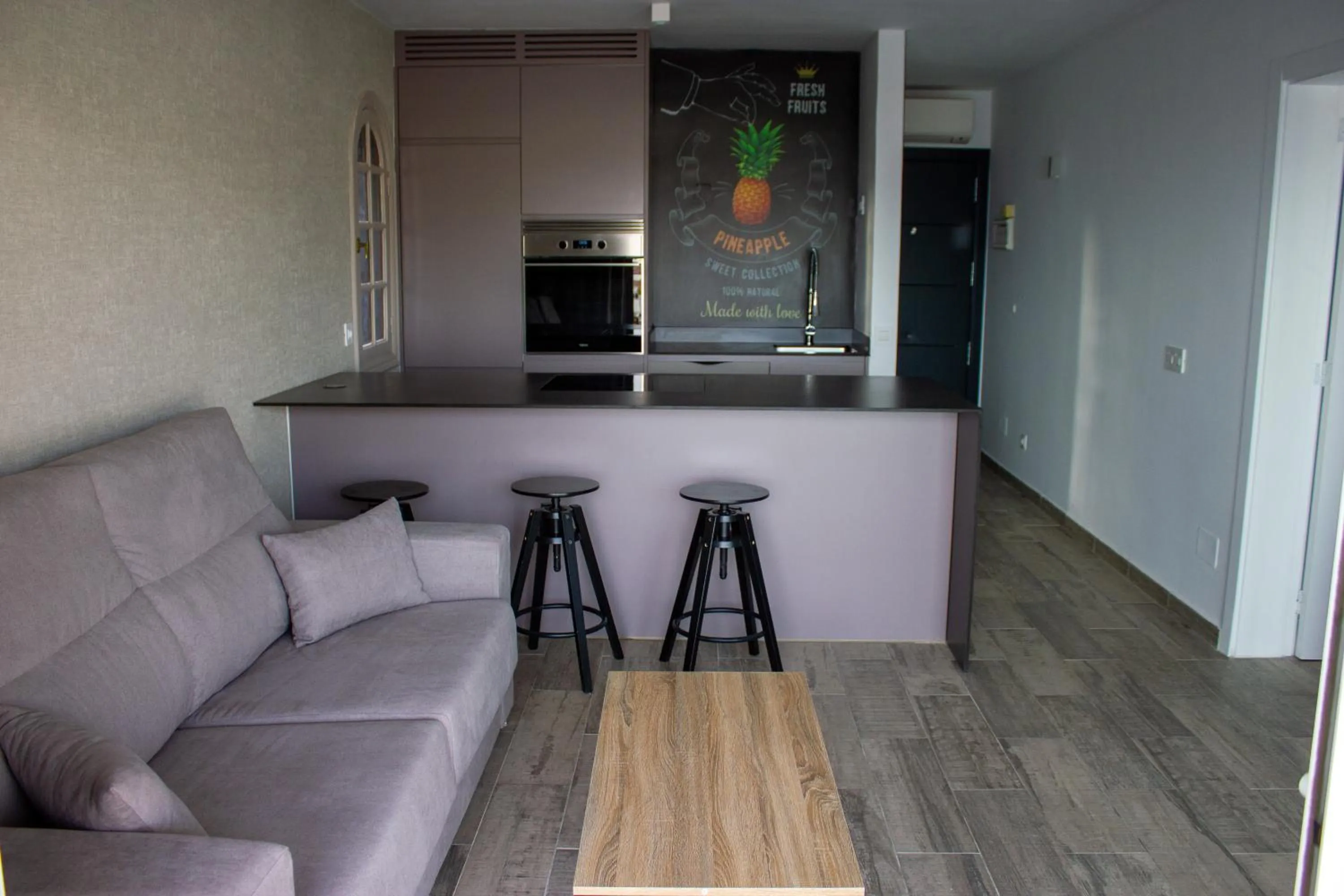 Kitchen or kitchenette in Costa Adeje Garden Aparthotel