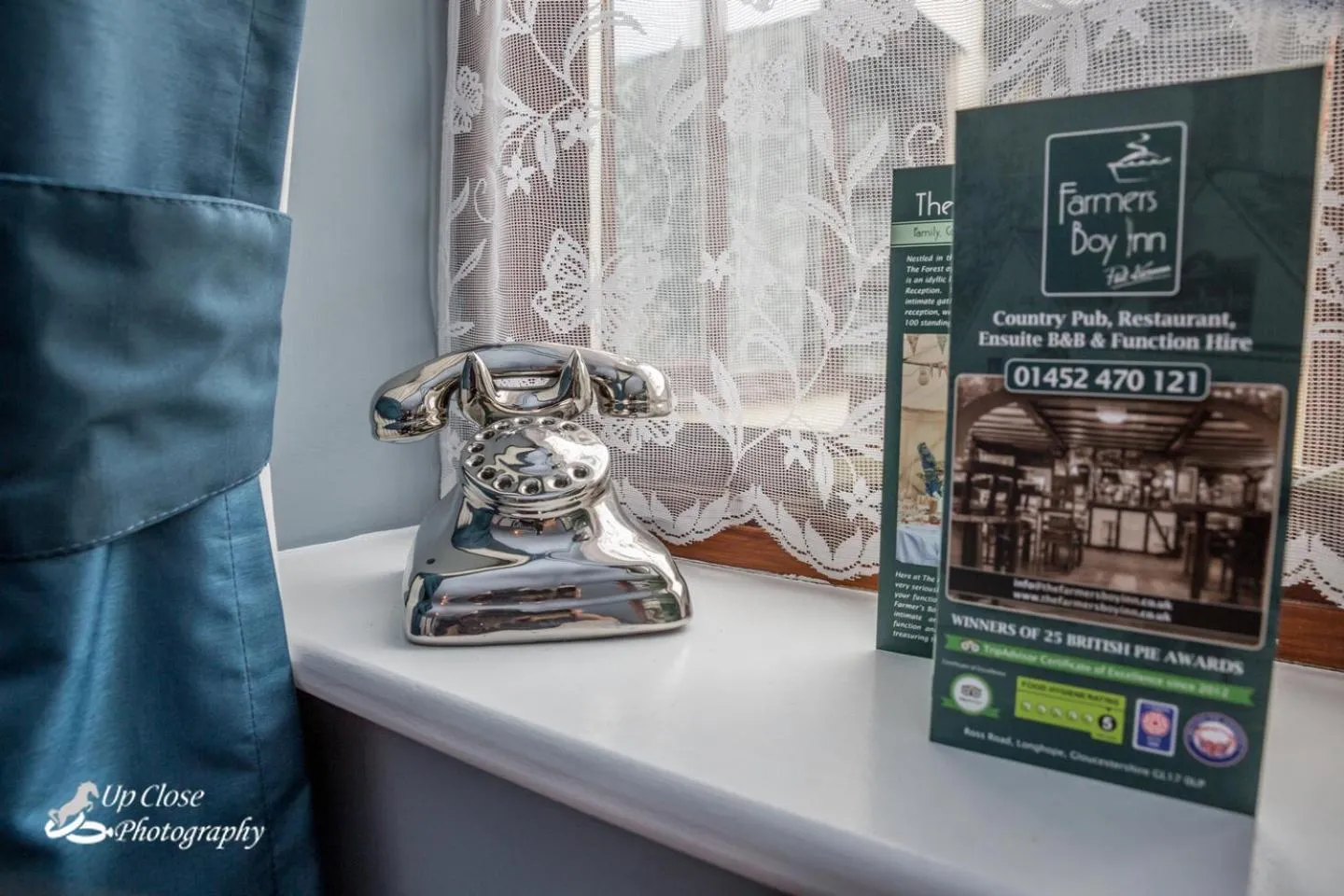 Decorative detail in The Farmers Boy Inn Guest House