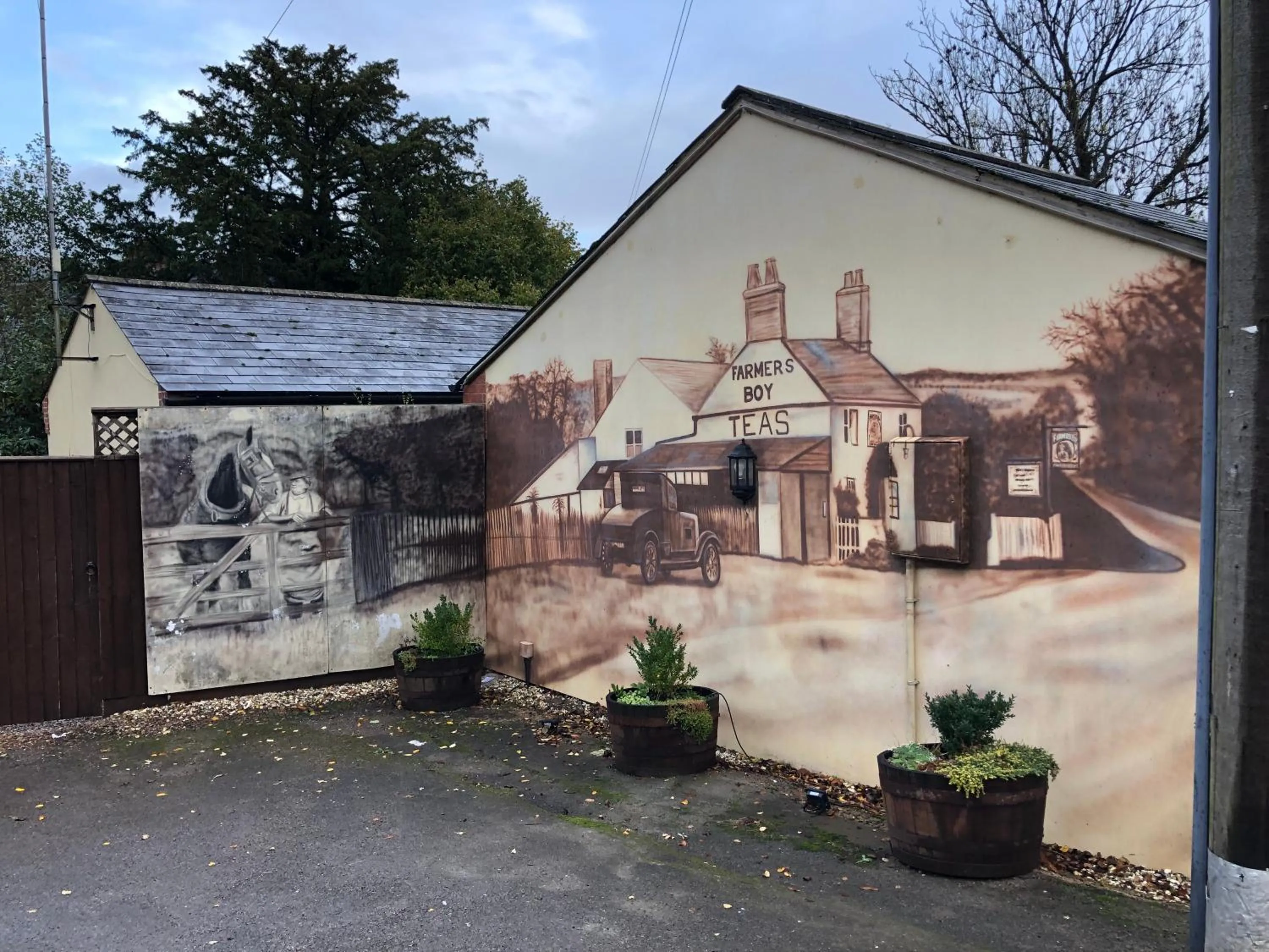 Property building in The Farmers Boy Inn Guest House
