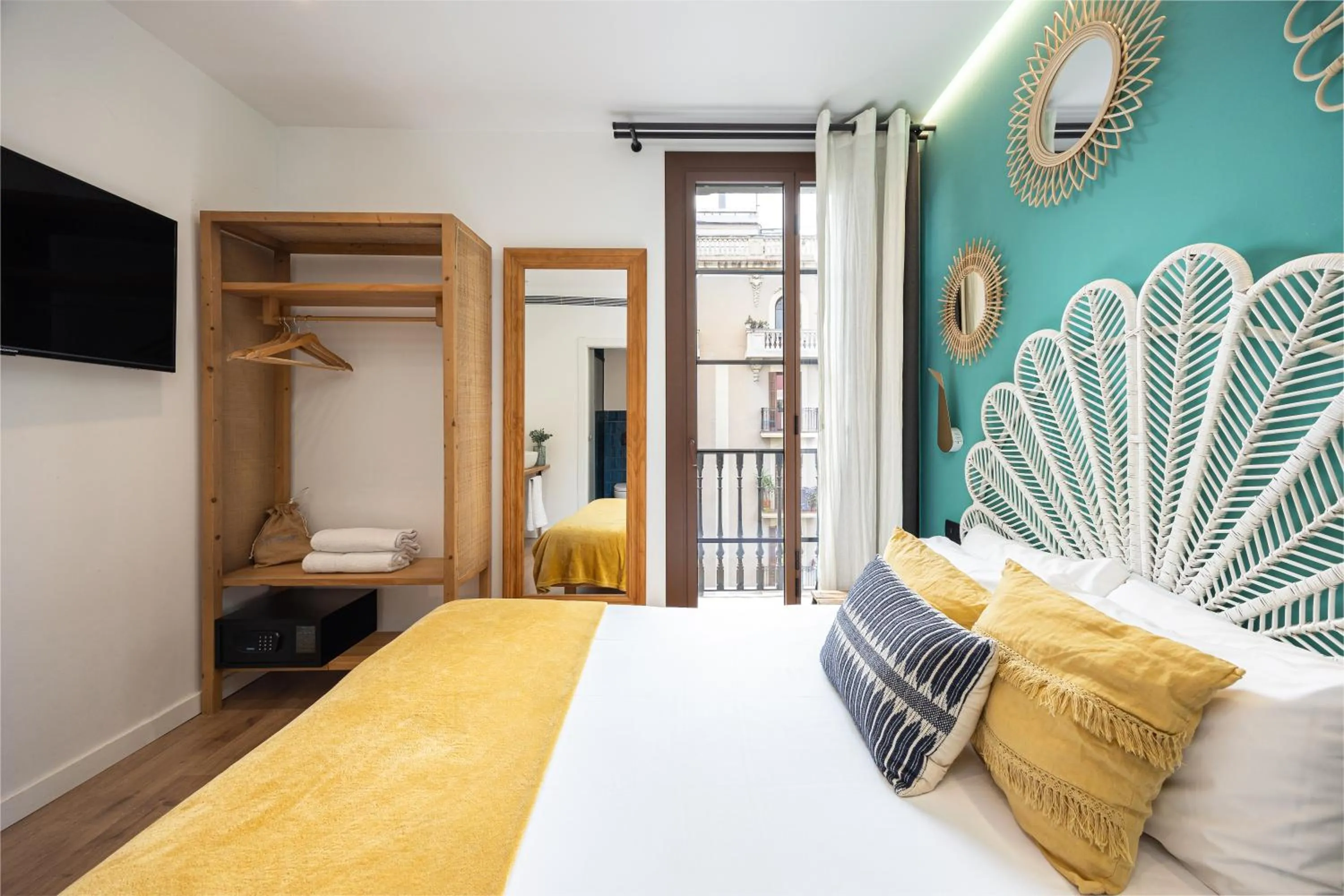 Bedroom, Bed in Casa Vaganto