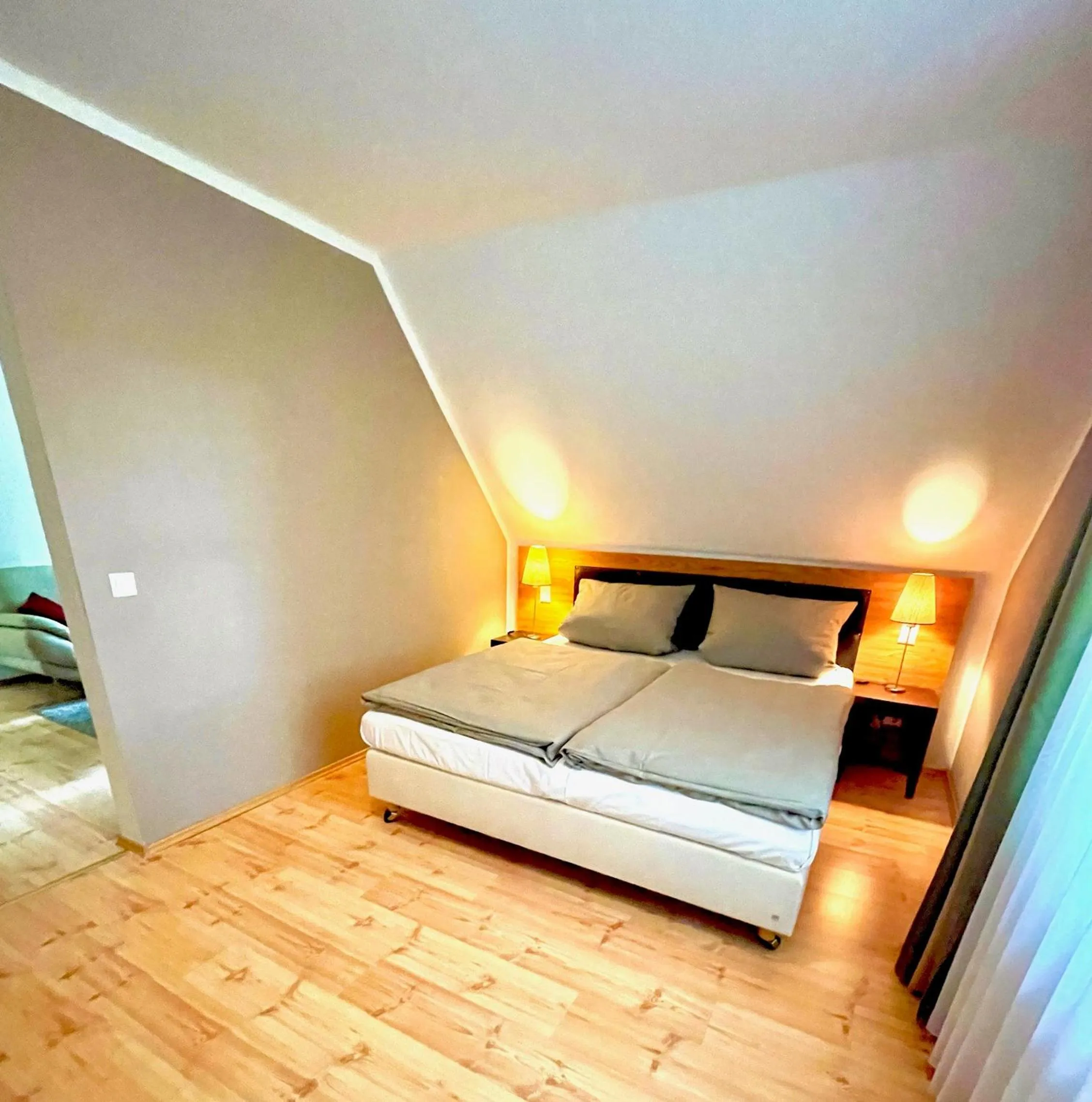 Bedroom, Bed in Hotel Habichtstein