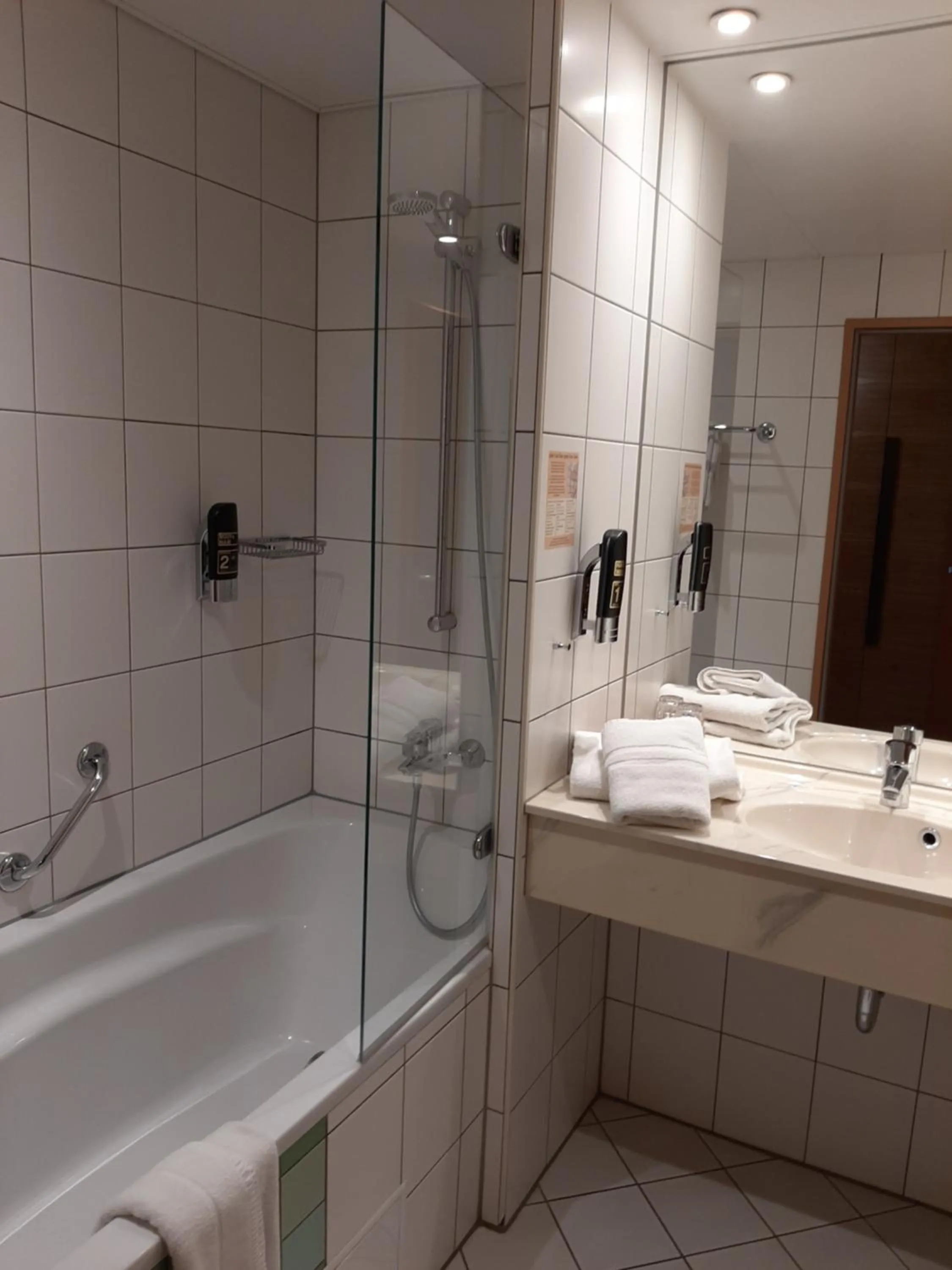 Bathroom in Hotel Habichtstein
