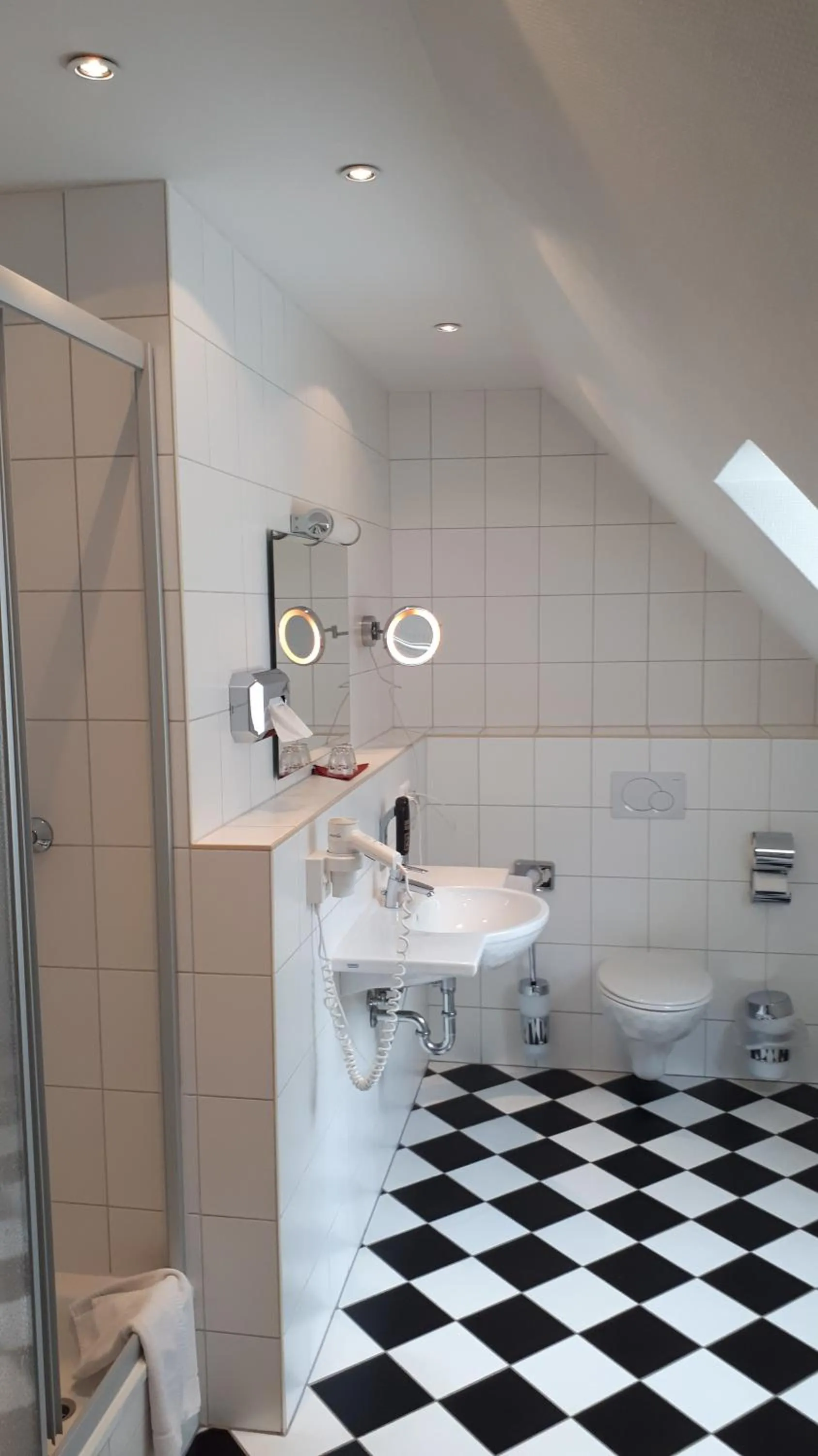 Bathroom in Hotel Habichtstein