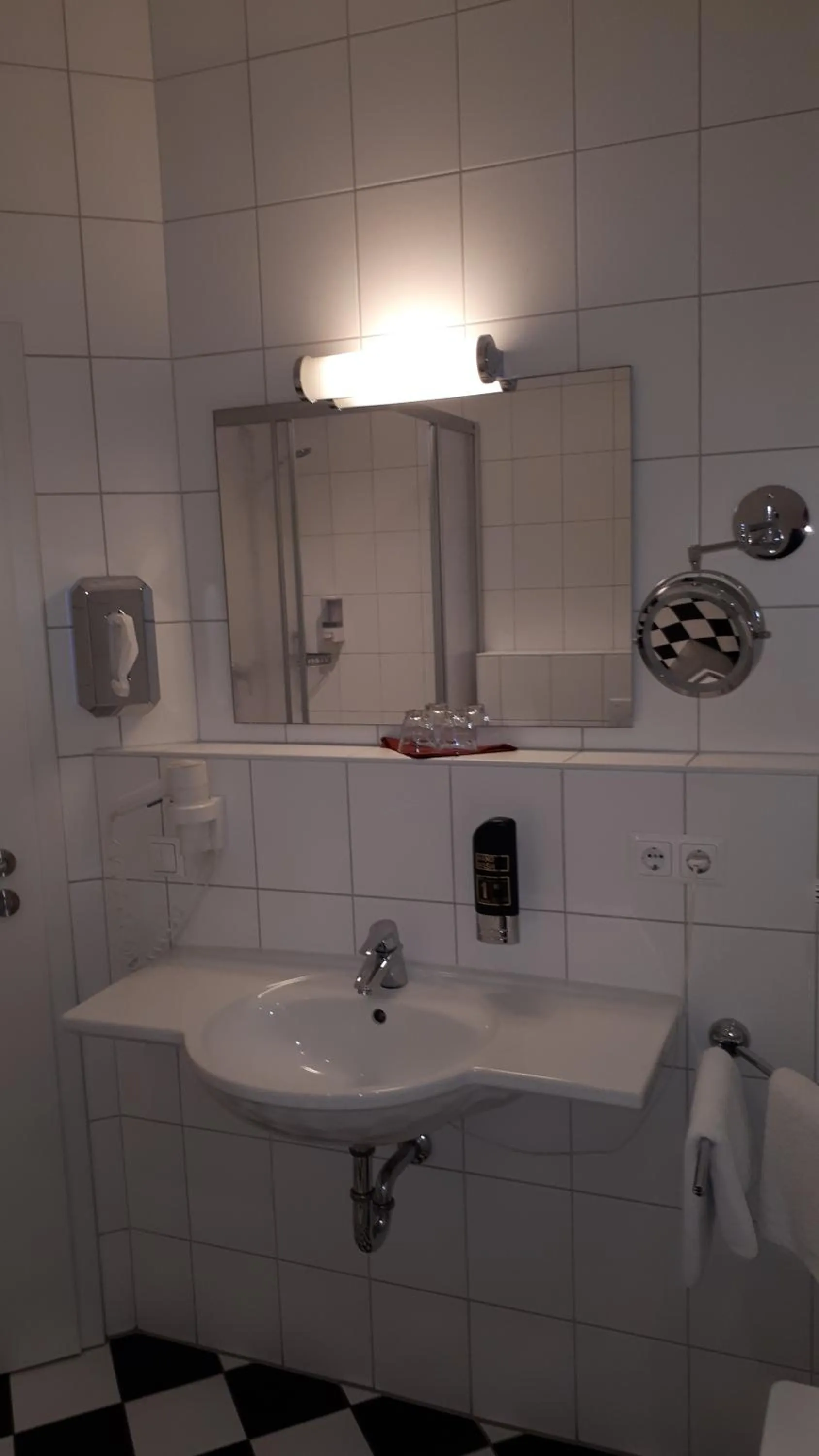 Bathroom in Hotel Habichtstein