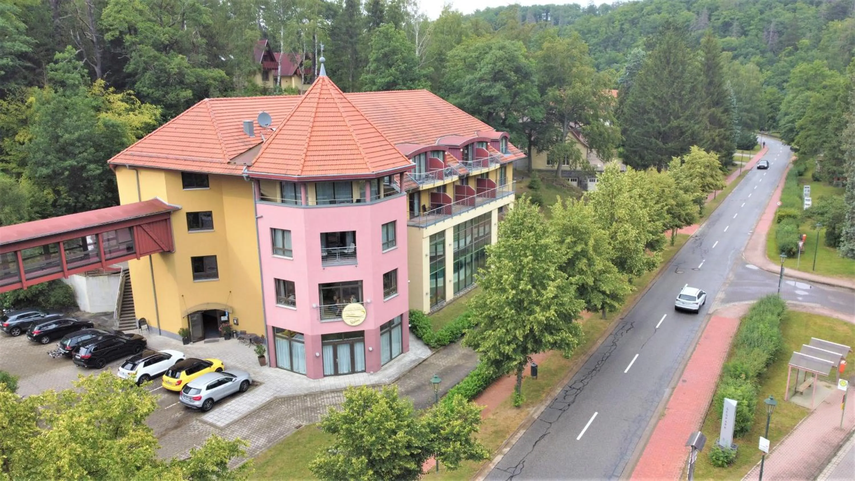 Property building in Hotel Habichtstein