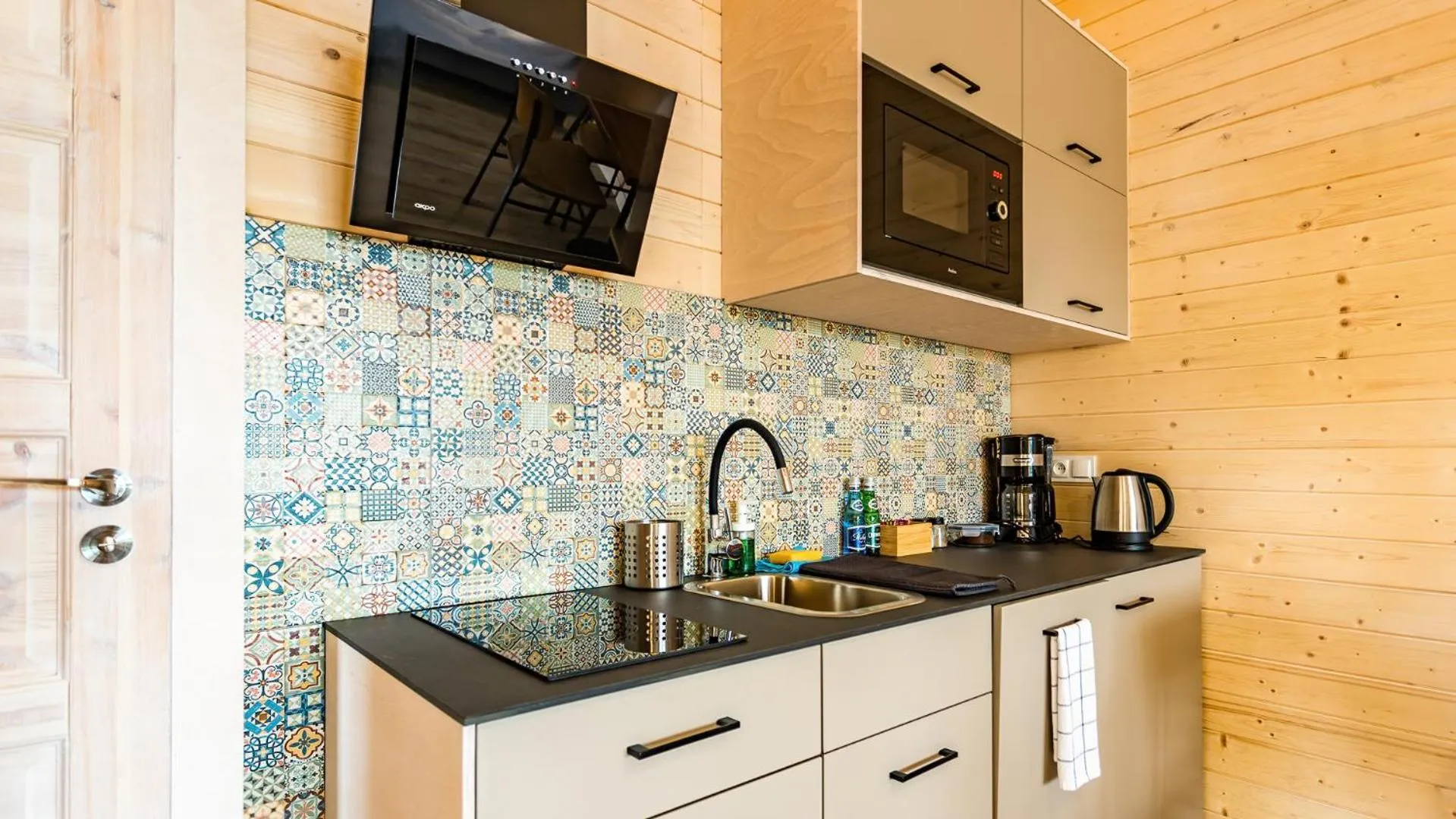 Kitchen or kitchenette in Stranda