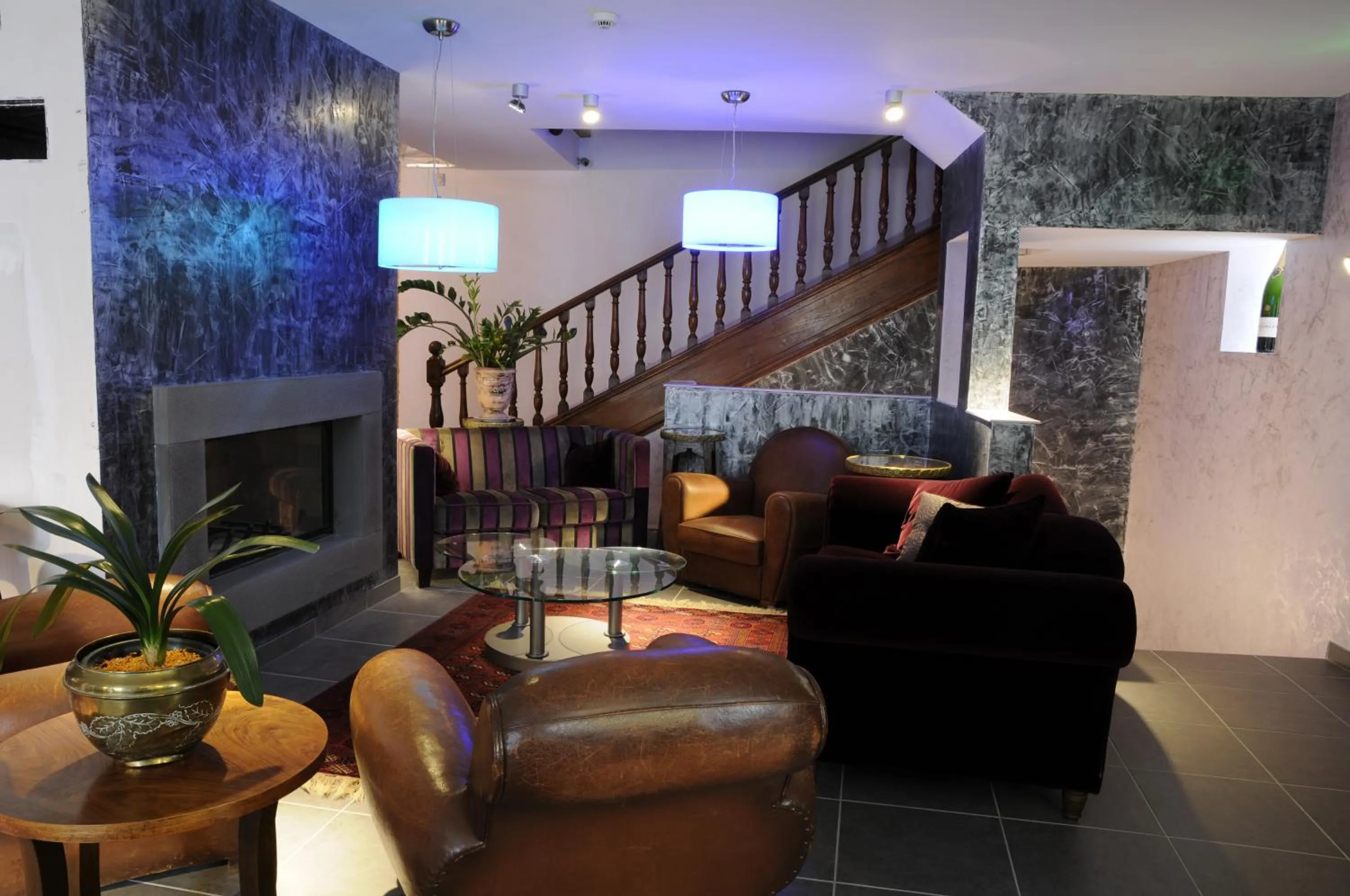 Lounge or bar in Demeures & Châteaux La Belle Meuniere