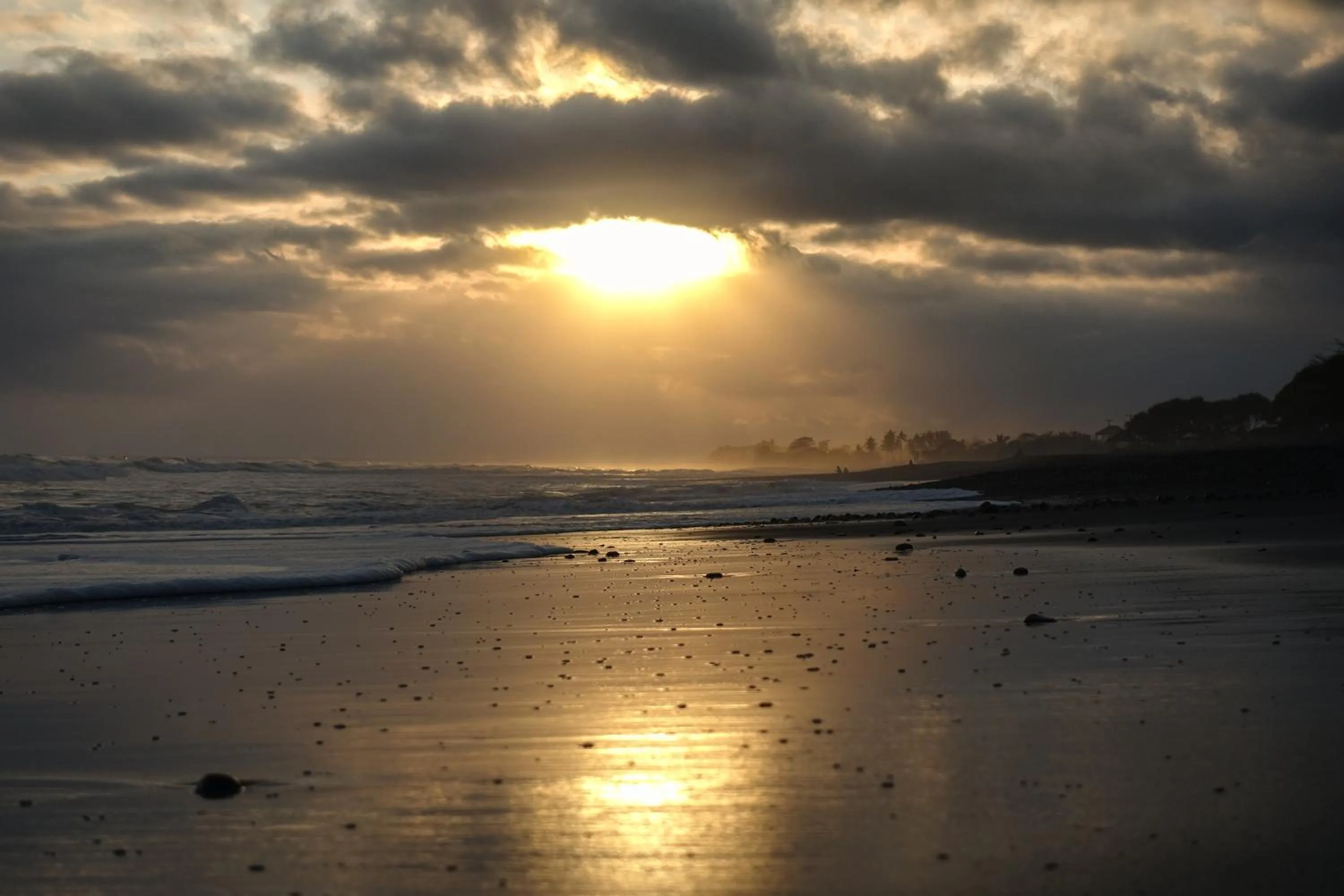 Sunset in West Break Bali - Medewi