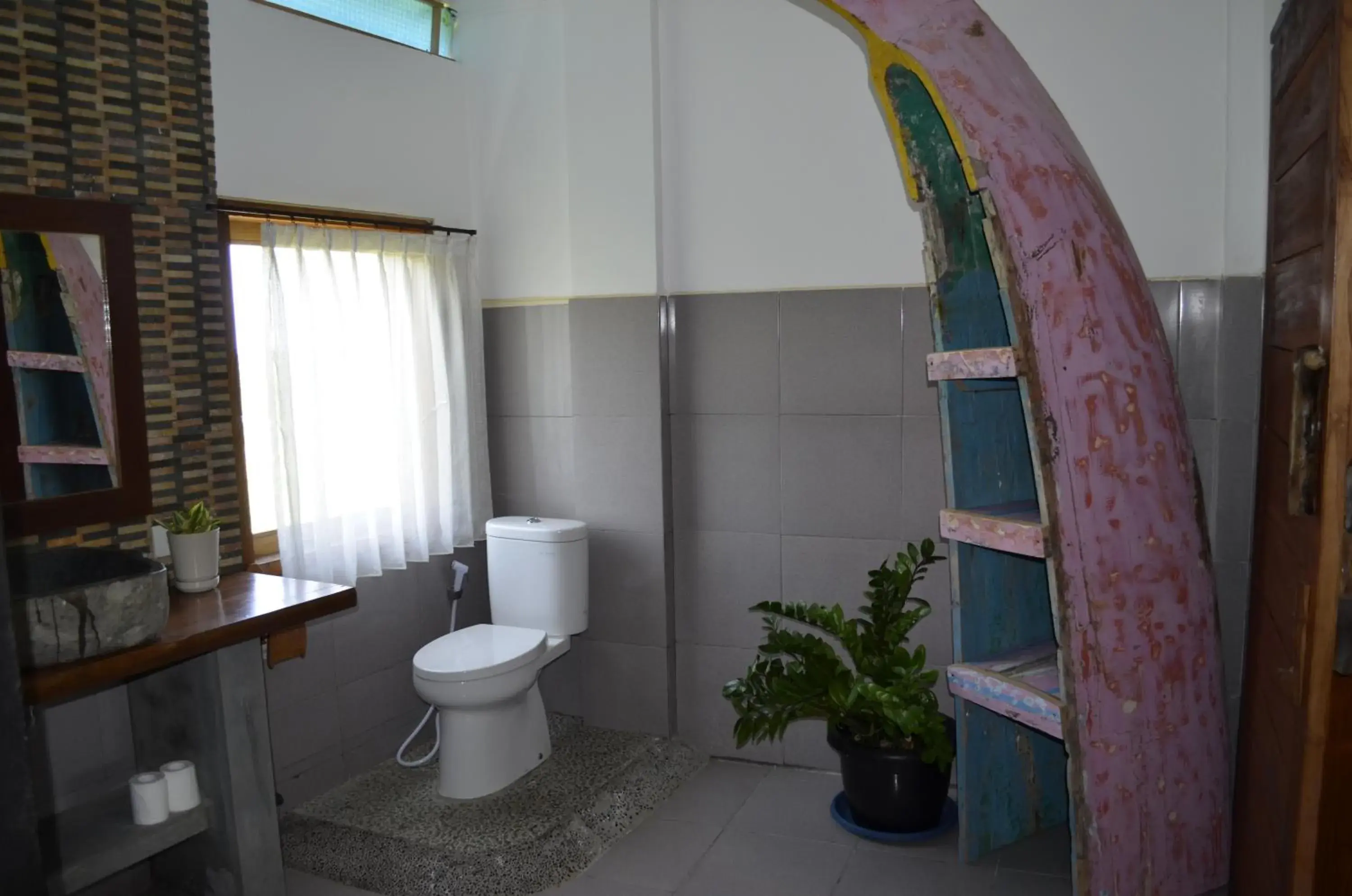 Standard Twin Room with Sea View in West Break Bali - Medewi Standard Twin Room with Sea View in West Break Bali - Medewi