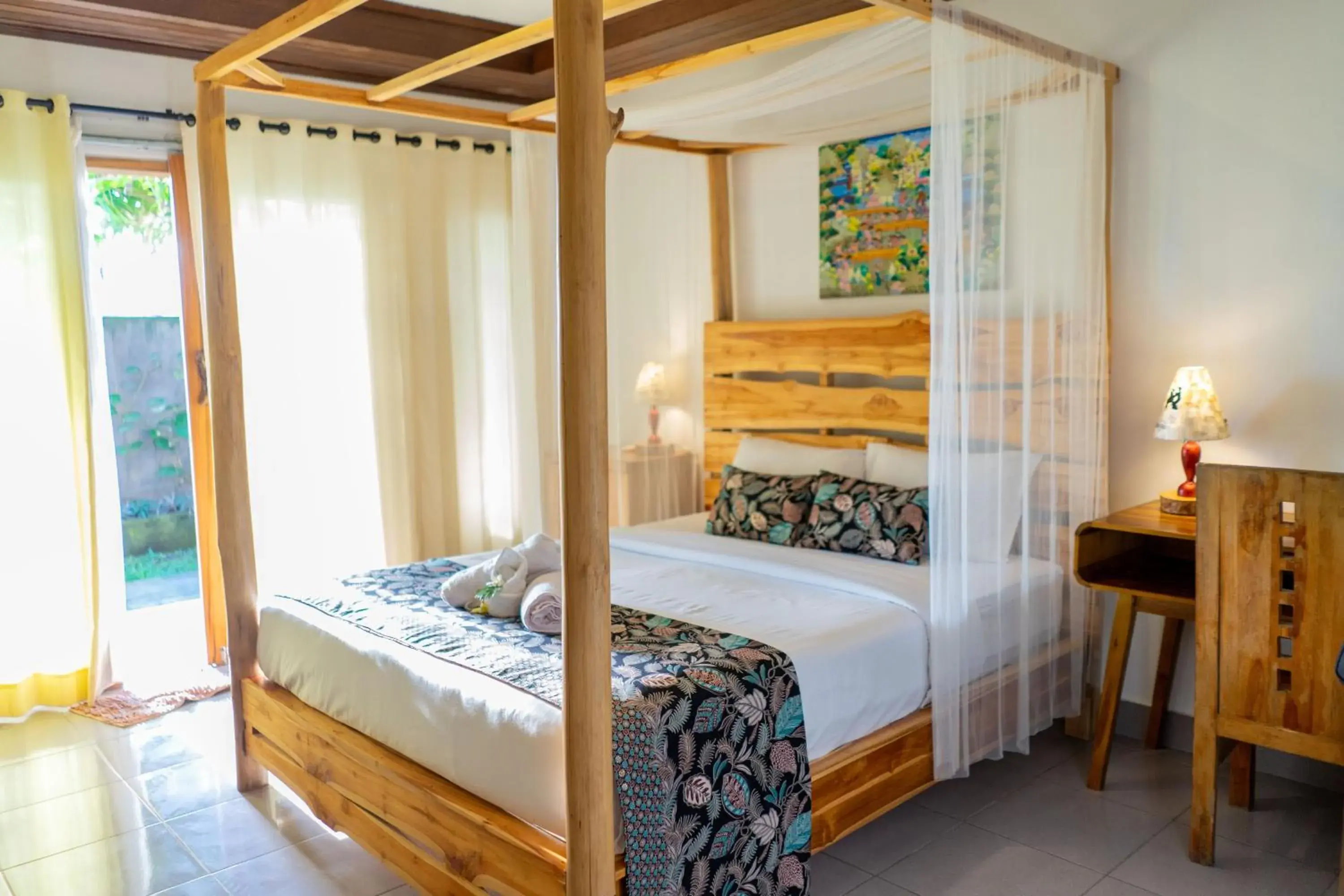 Twin Room with Bathroom in West Break Bali - Medewi Twin Room with Bathroom in West Break Bali - Medewi