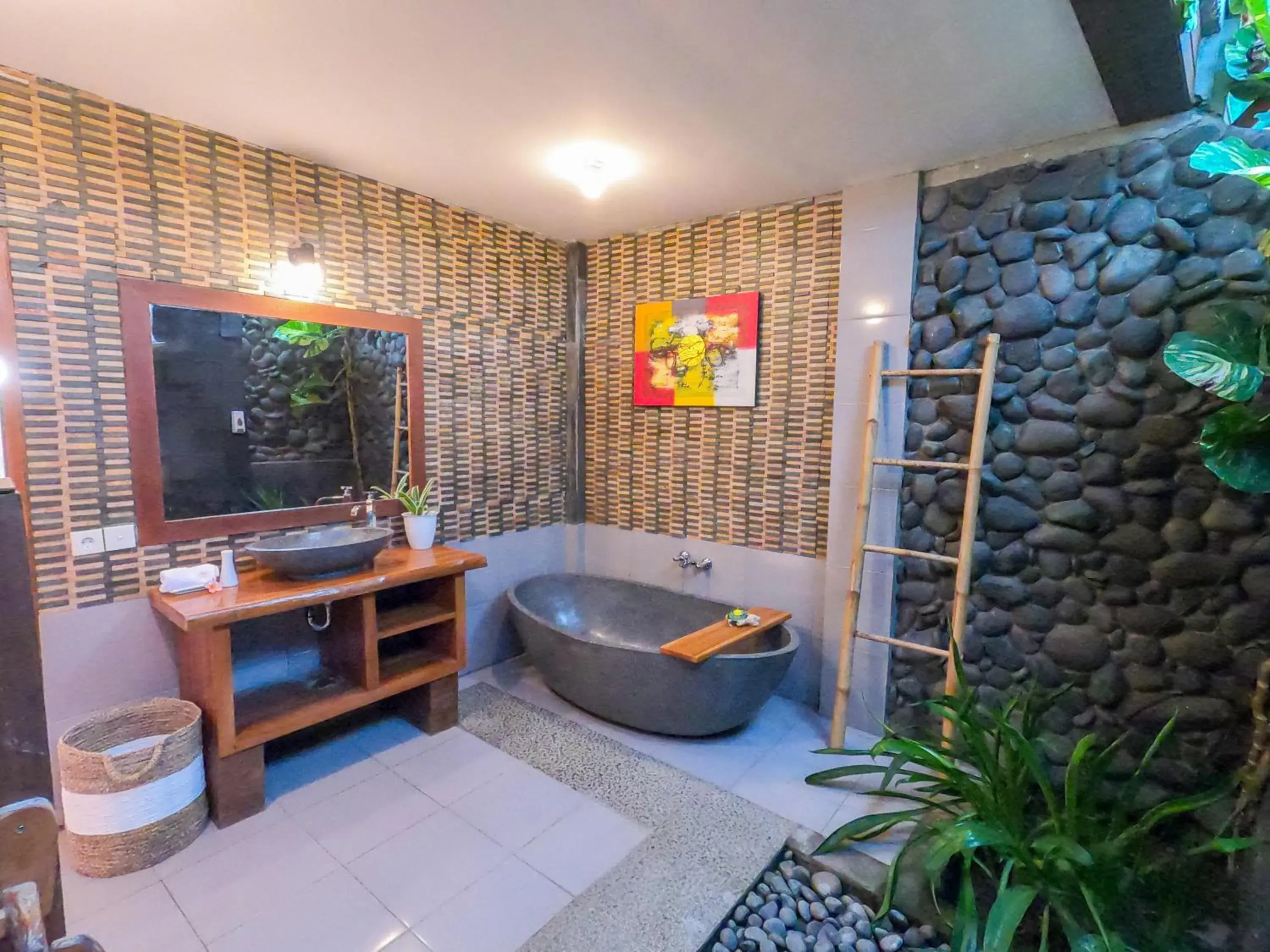 Twin Room with Bathroom in West Break Bali - Medewi Twin Room with Bathroom in West Break Bali - Medewi