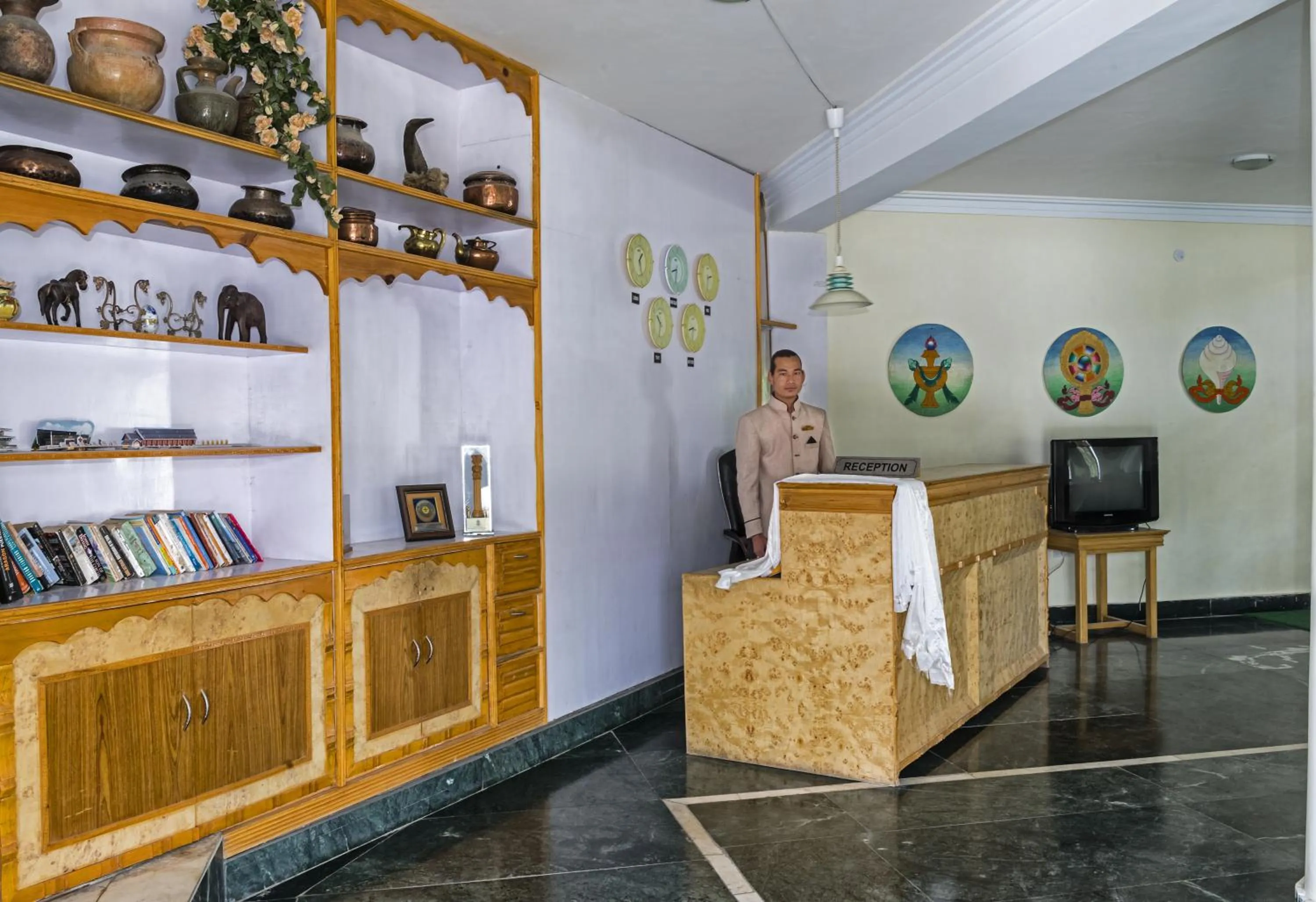 Lobby or reception in The Nature Residency - A Riverside Resort in Leh