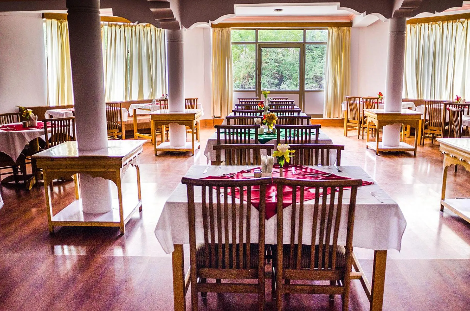 Restaurant/places to eat in The Nature Residency - A Riverside Resort in Leh