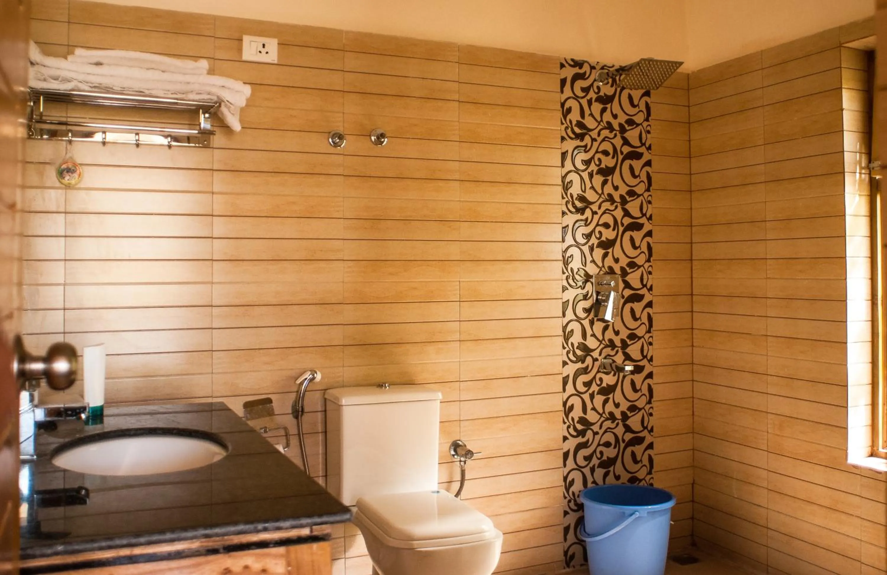 Bathroom in The Nature Residency - A Riverside Resort in Leh