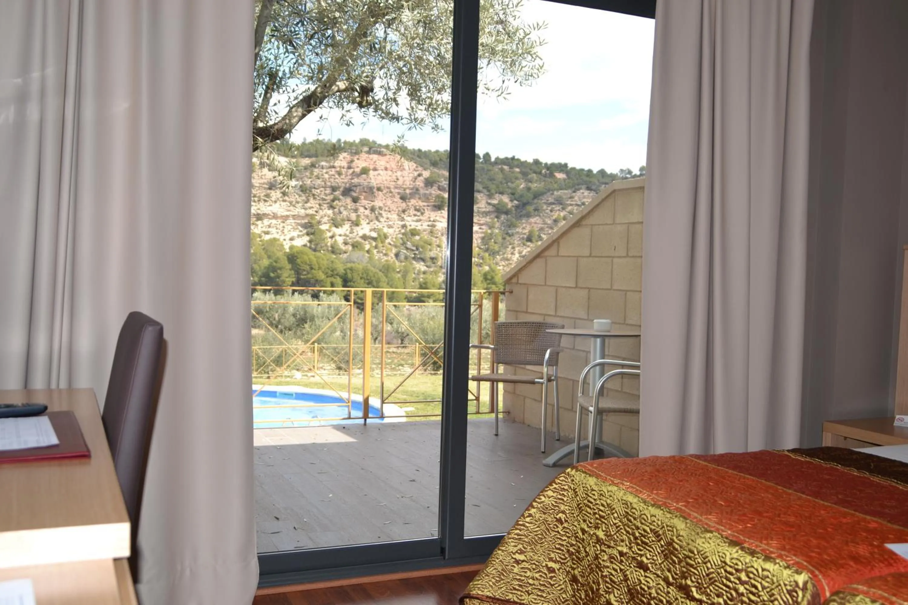 Garden view in Hotel Vilar Riu de Baix