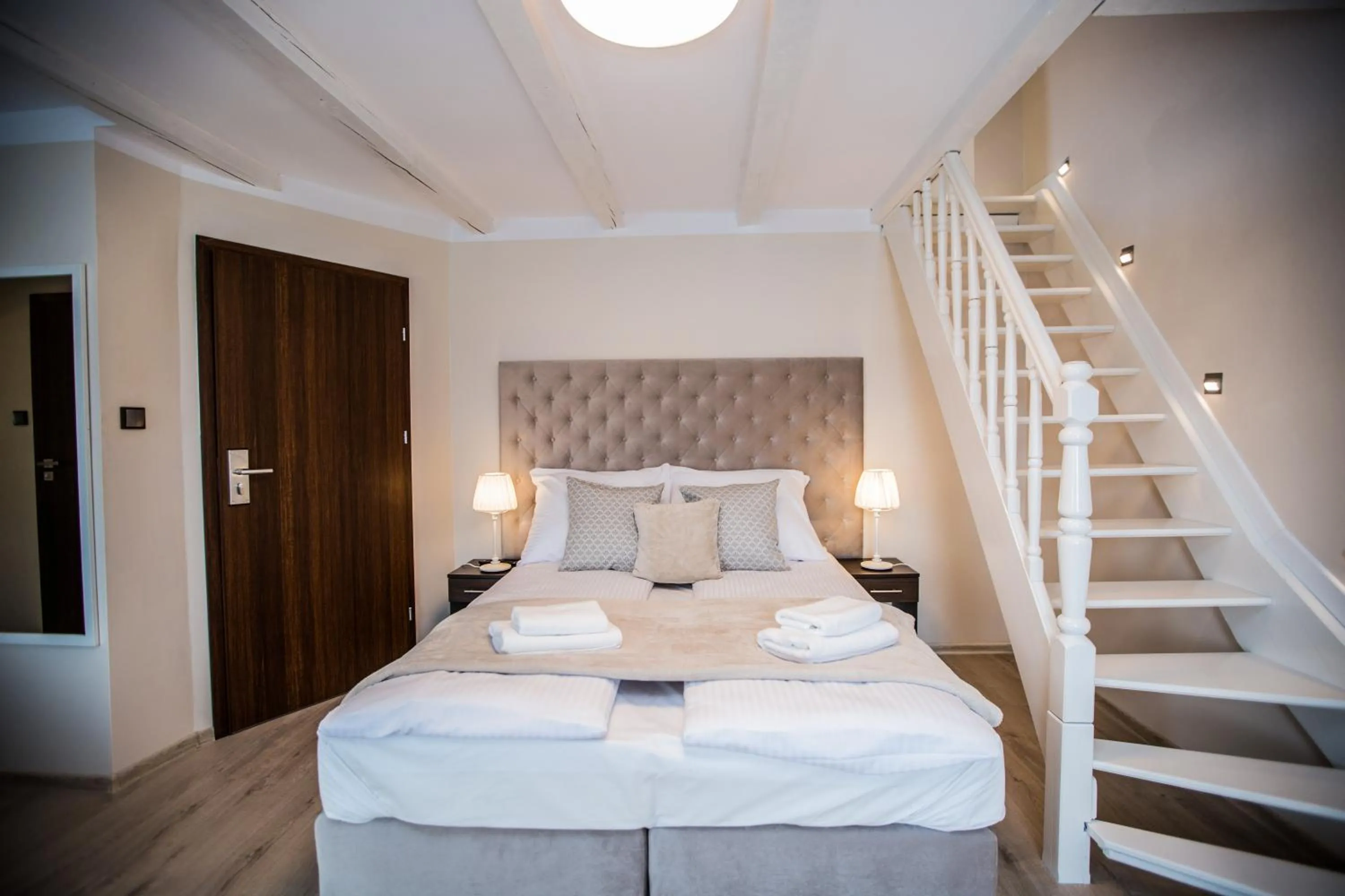 Bed in Villa Baltica