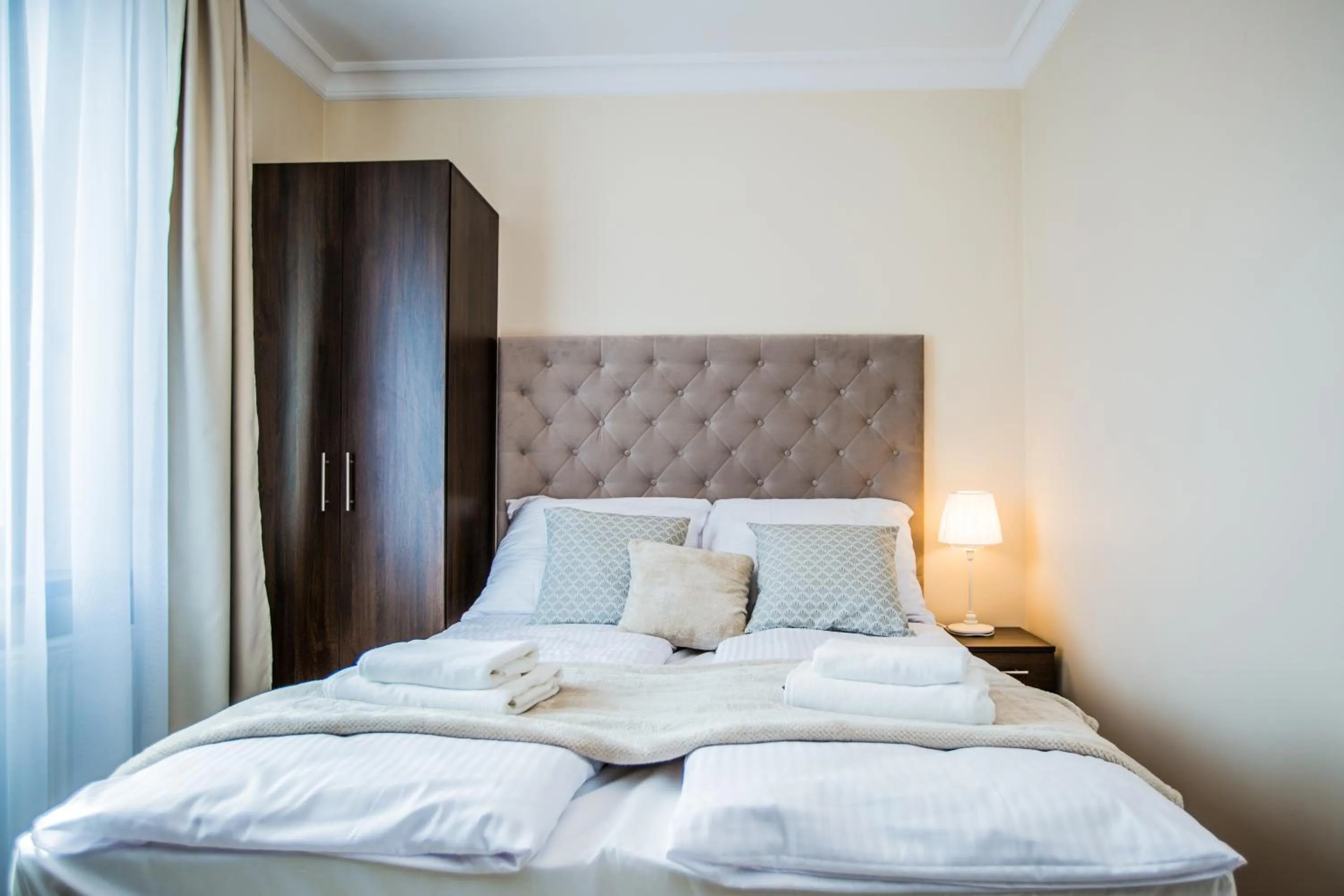 Bed in Villa Baltica