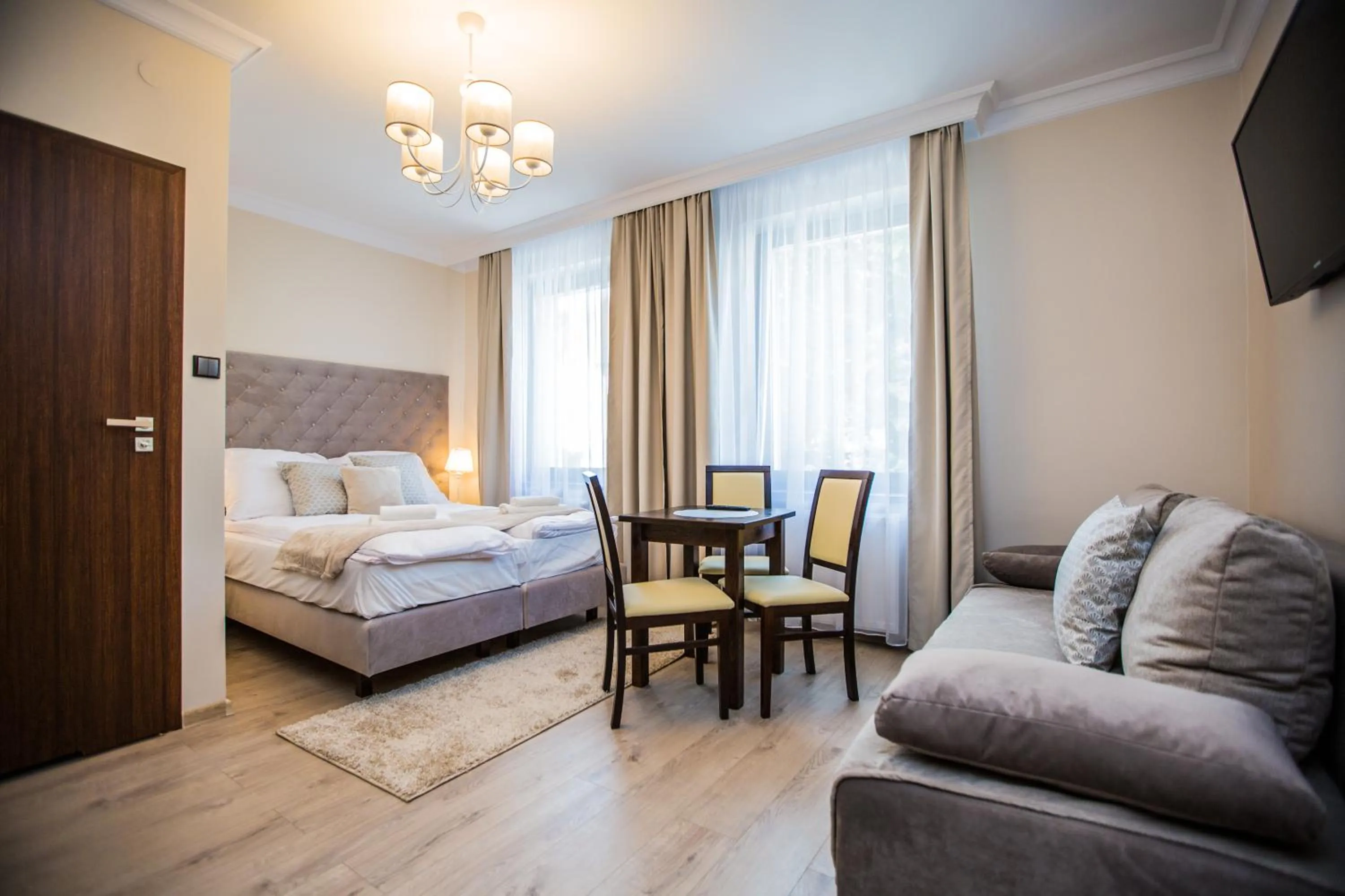 Bed in Villa Baltica