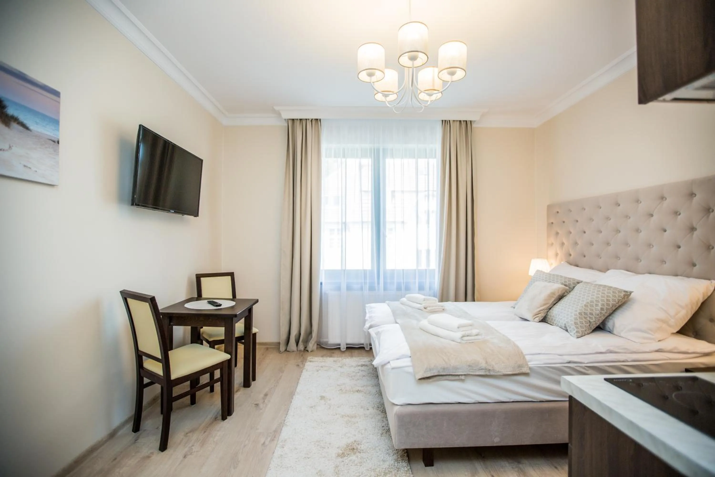 Bed in Villa Baltica