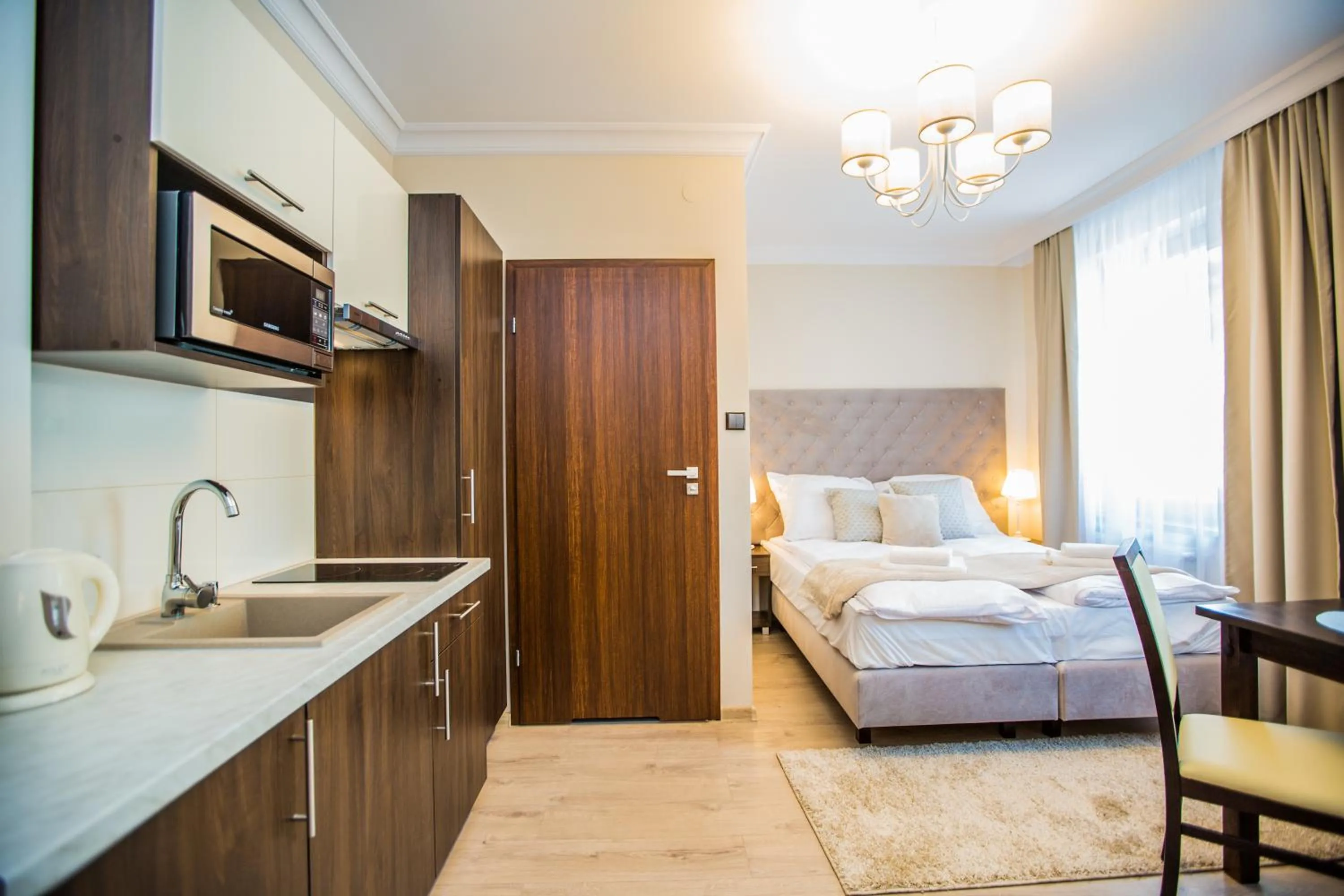 Bed in Villa Baltica