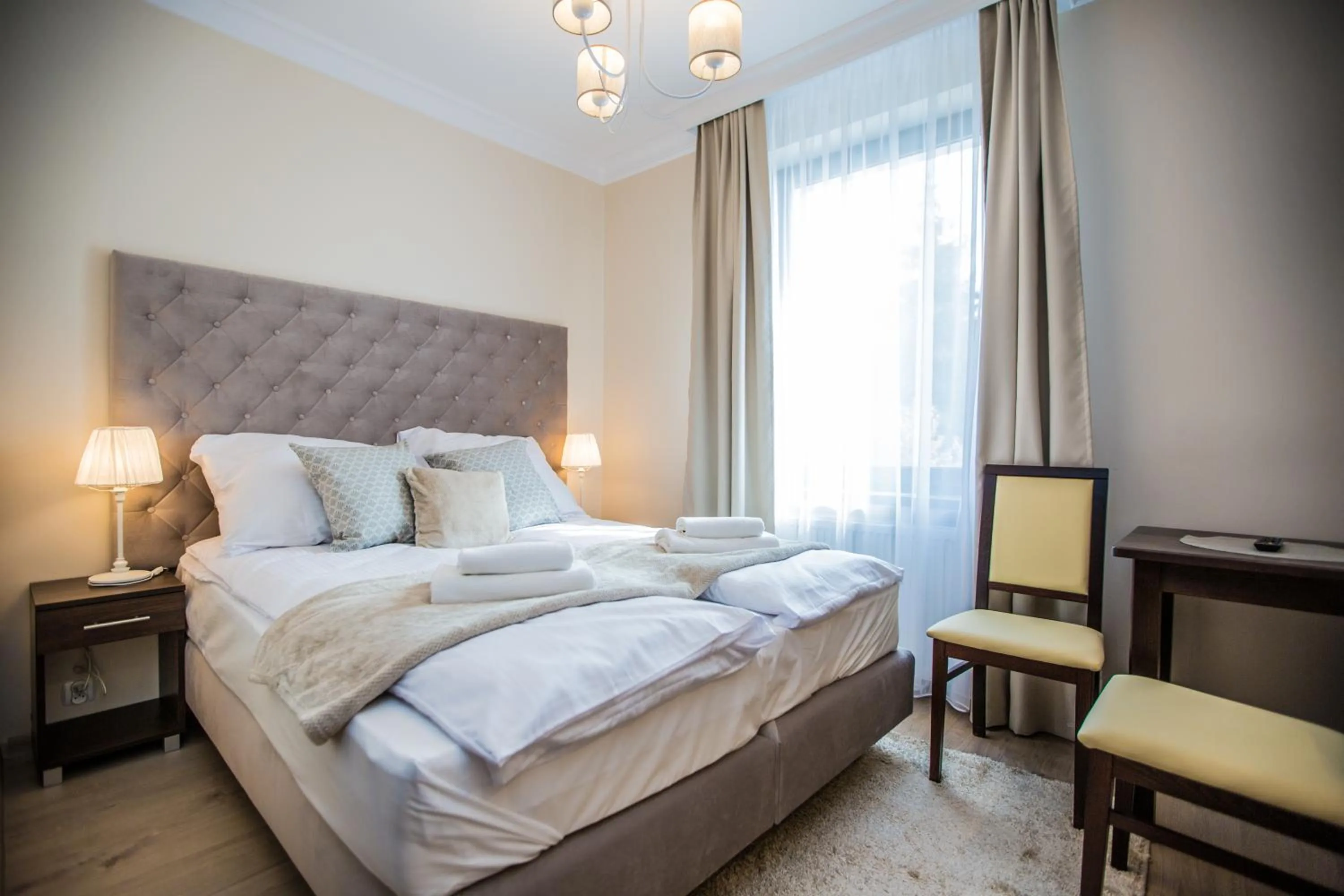 Bed in Villa Baltica