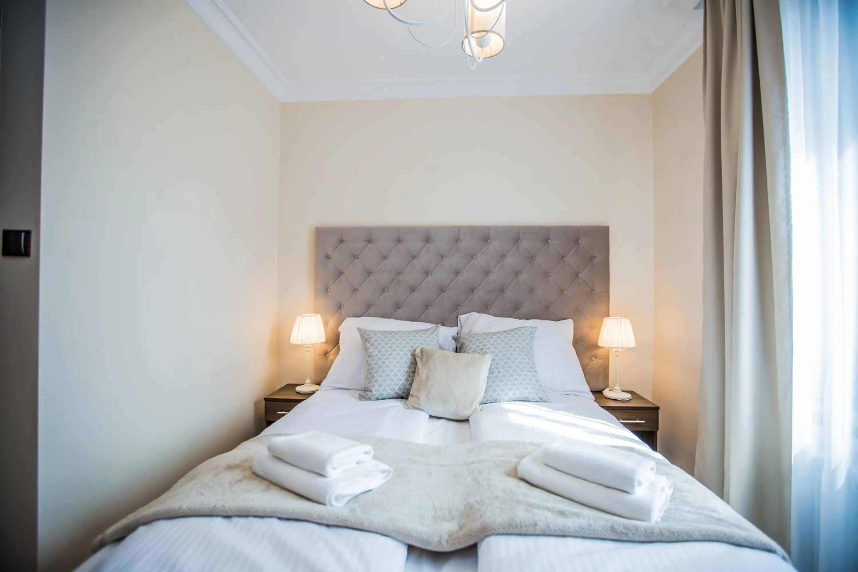 Bed in Villa Baltica