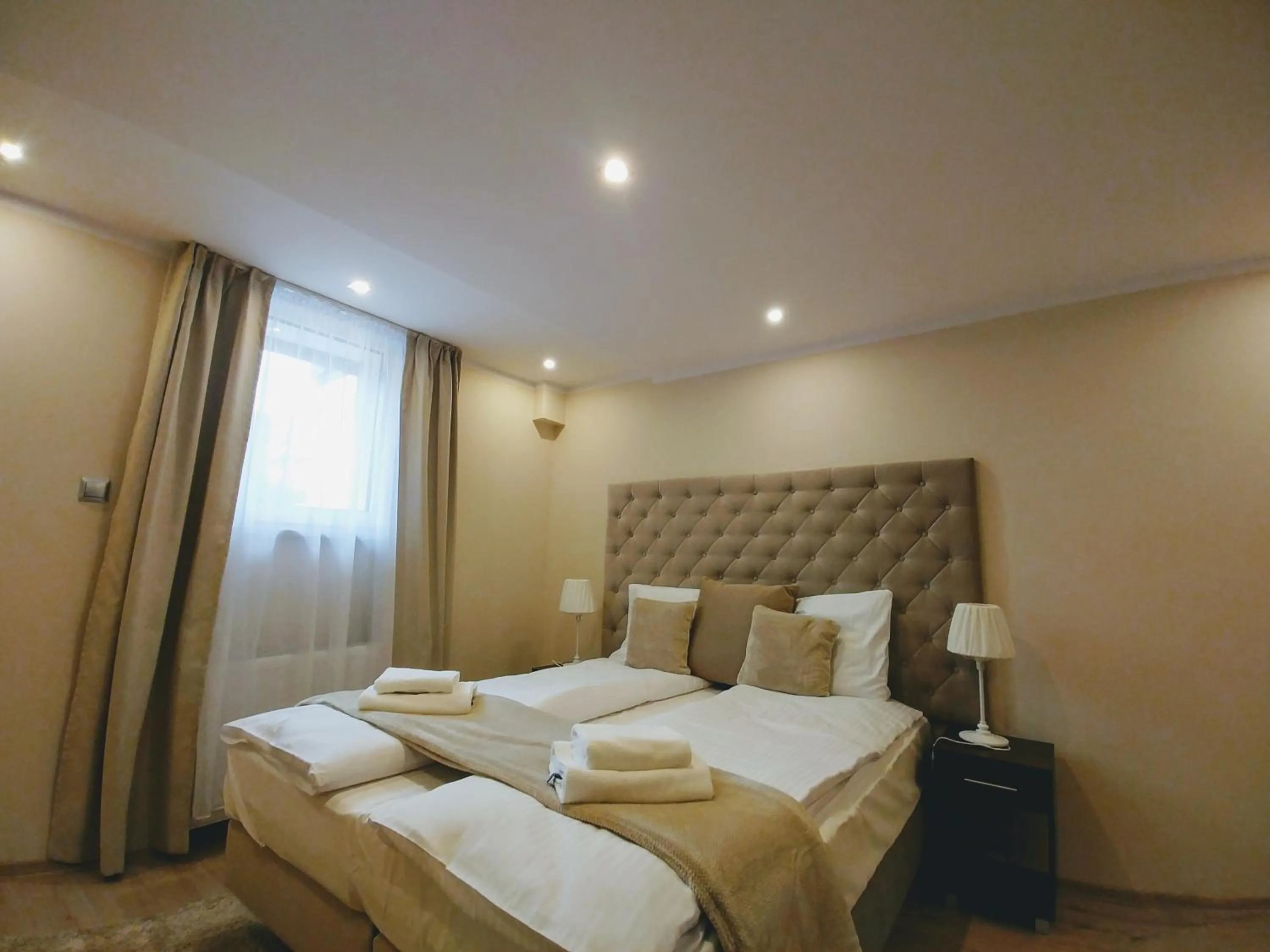 Bed in Villa Baltica